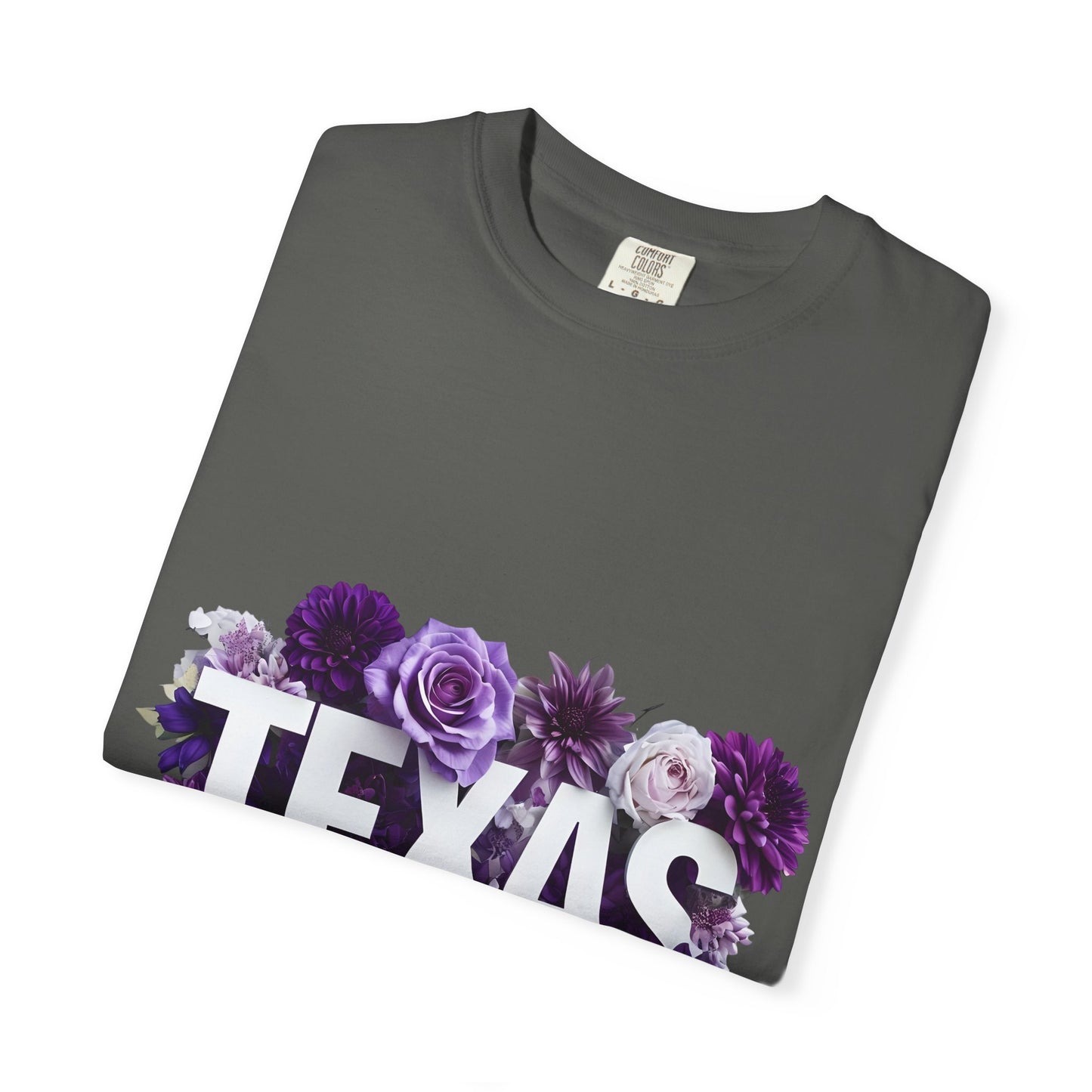 Texas Floral T-Shirt, Unisex Aesthetic Tee, Summer Outfit, Gift for Texan, Casual Style Shirt, Travel Souvenir Shirt