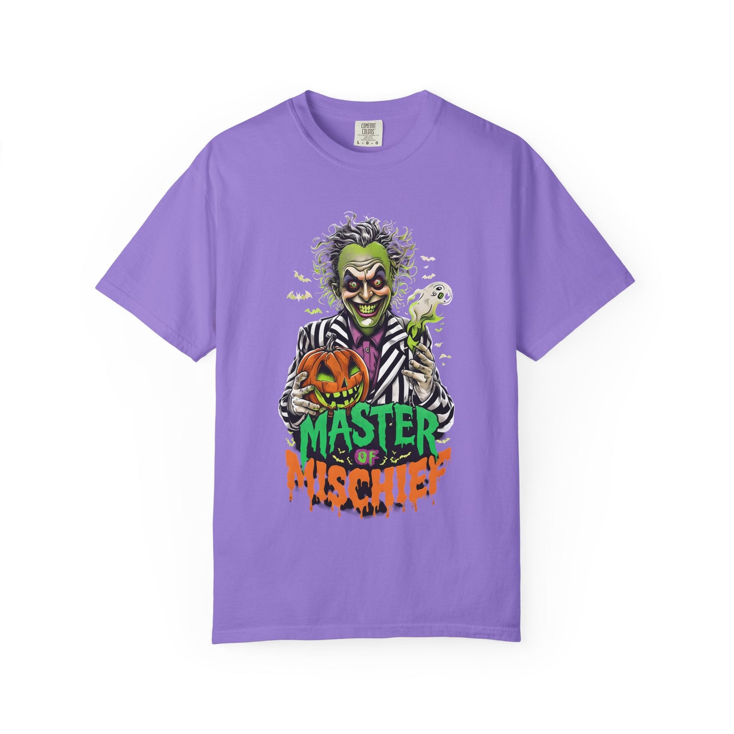 Master of Mischief Unisex T-Shirt, Halloween Party Shirt, Costume Tee, Spooky Gift, Fall Apparel, Graphic Tee