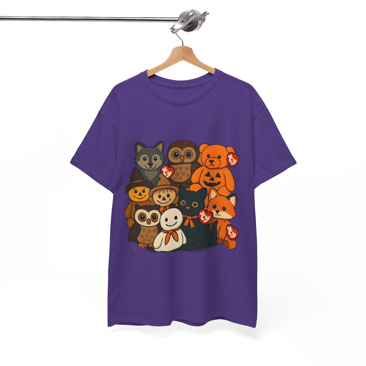 Halloween Unisex Tee - Ty Beanie Babies Design