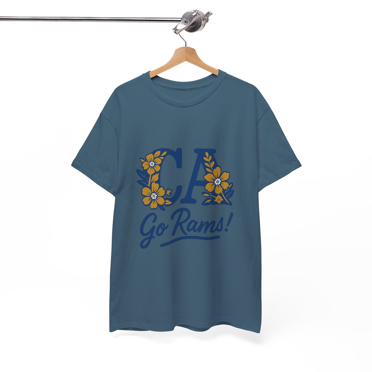 CA Rams Floral Tee