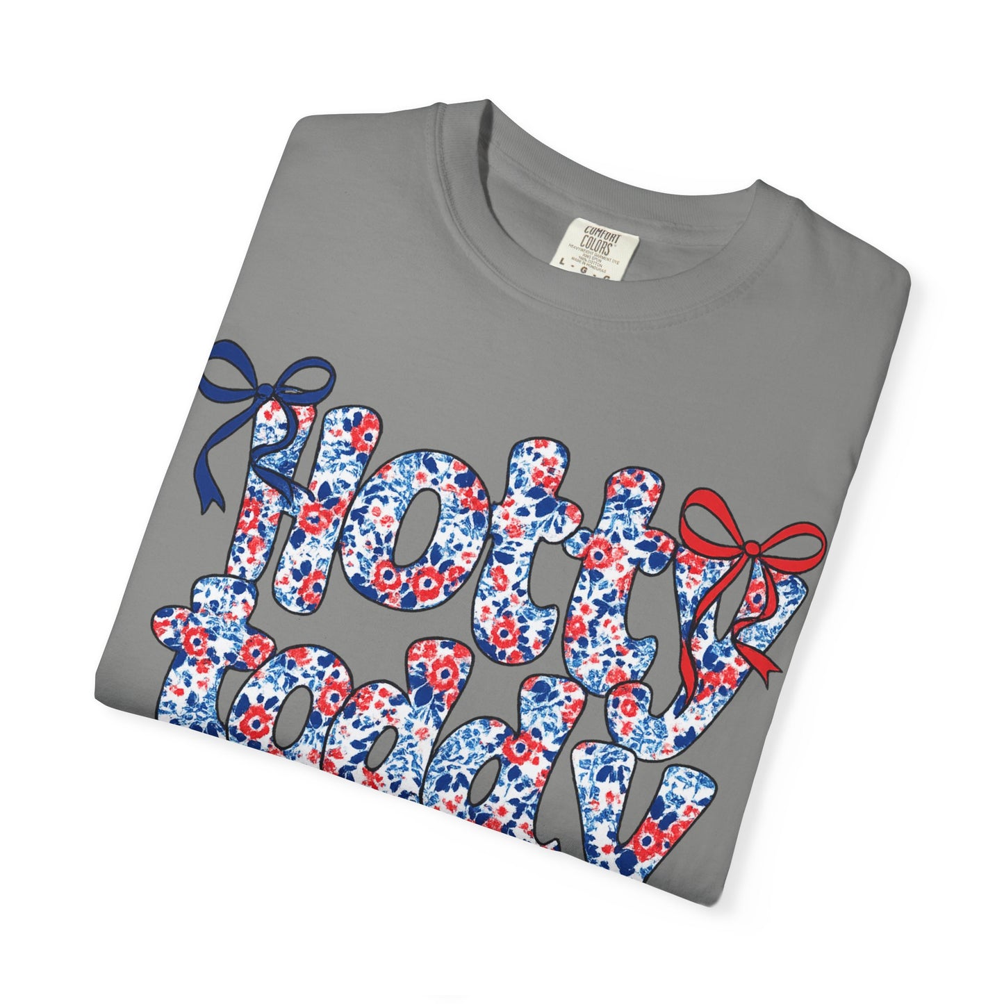 Floral Hotty Toddy Coquette Bow T-Shirt