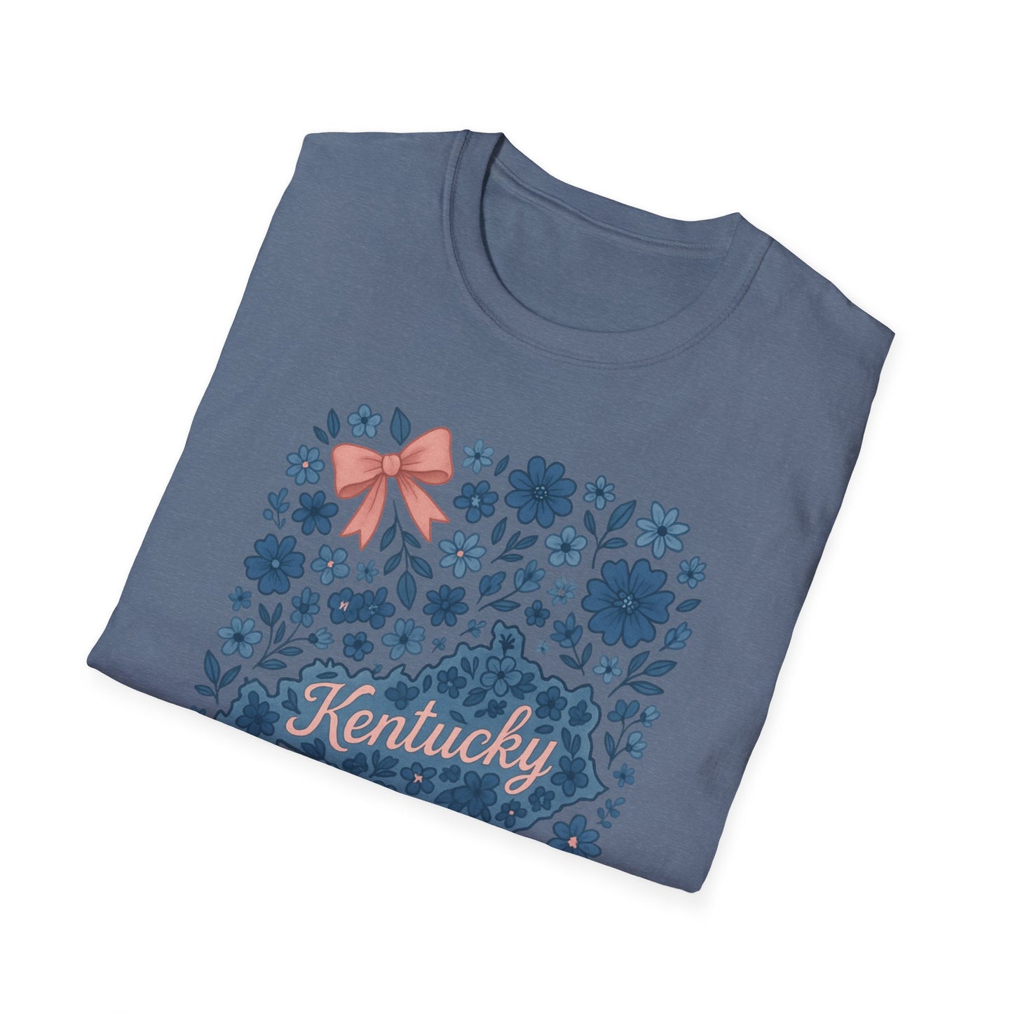 Kentucky Floral Unisex T-Shirt, Kentucky Shirt, Southern Pride Tee, Spring Fashion Top, Gift for Her, Casual Wear