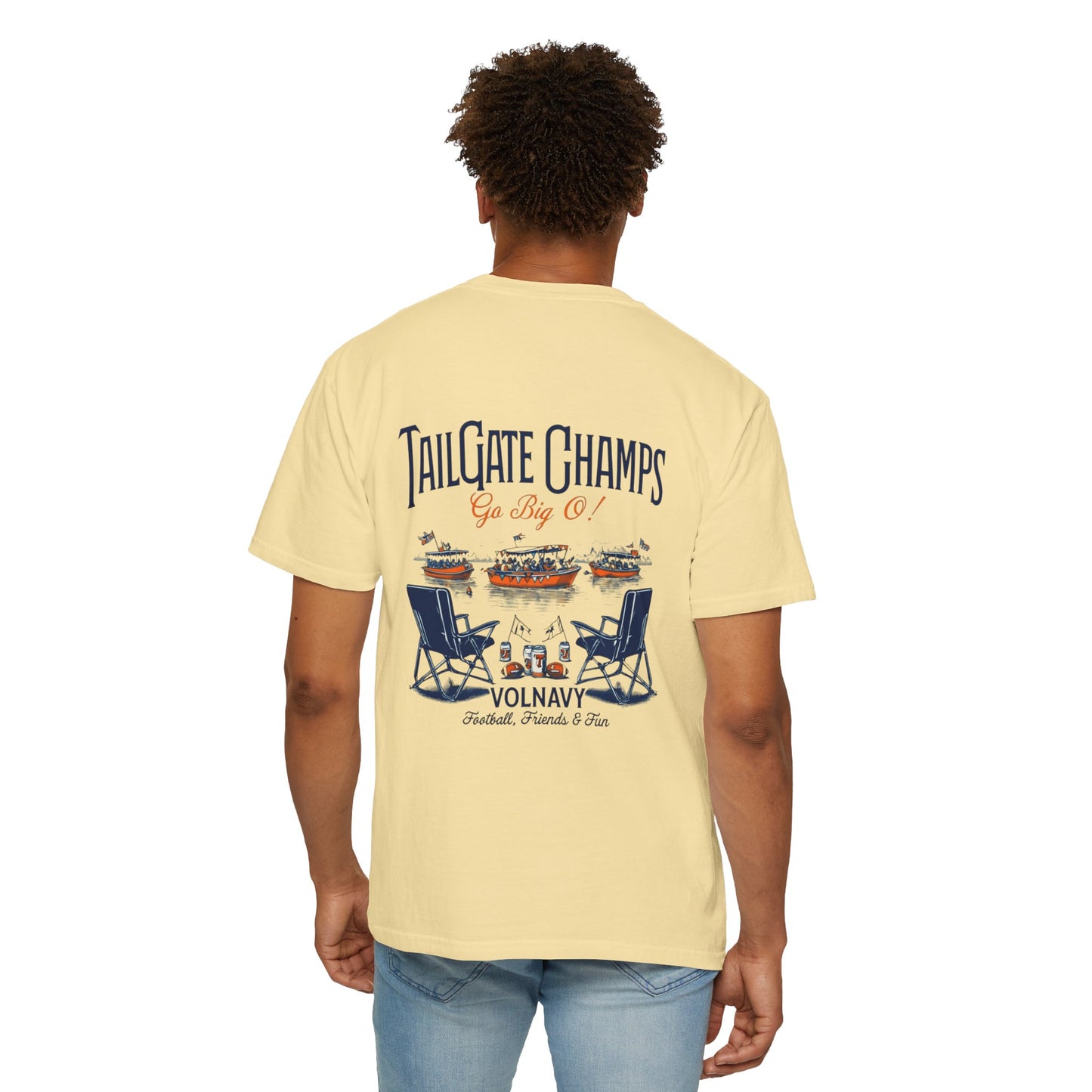 Tailgate Champs VolNavy Unisex T-shirt - Tennessee Vols Game Day Apparel