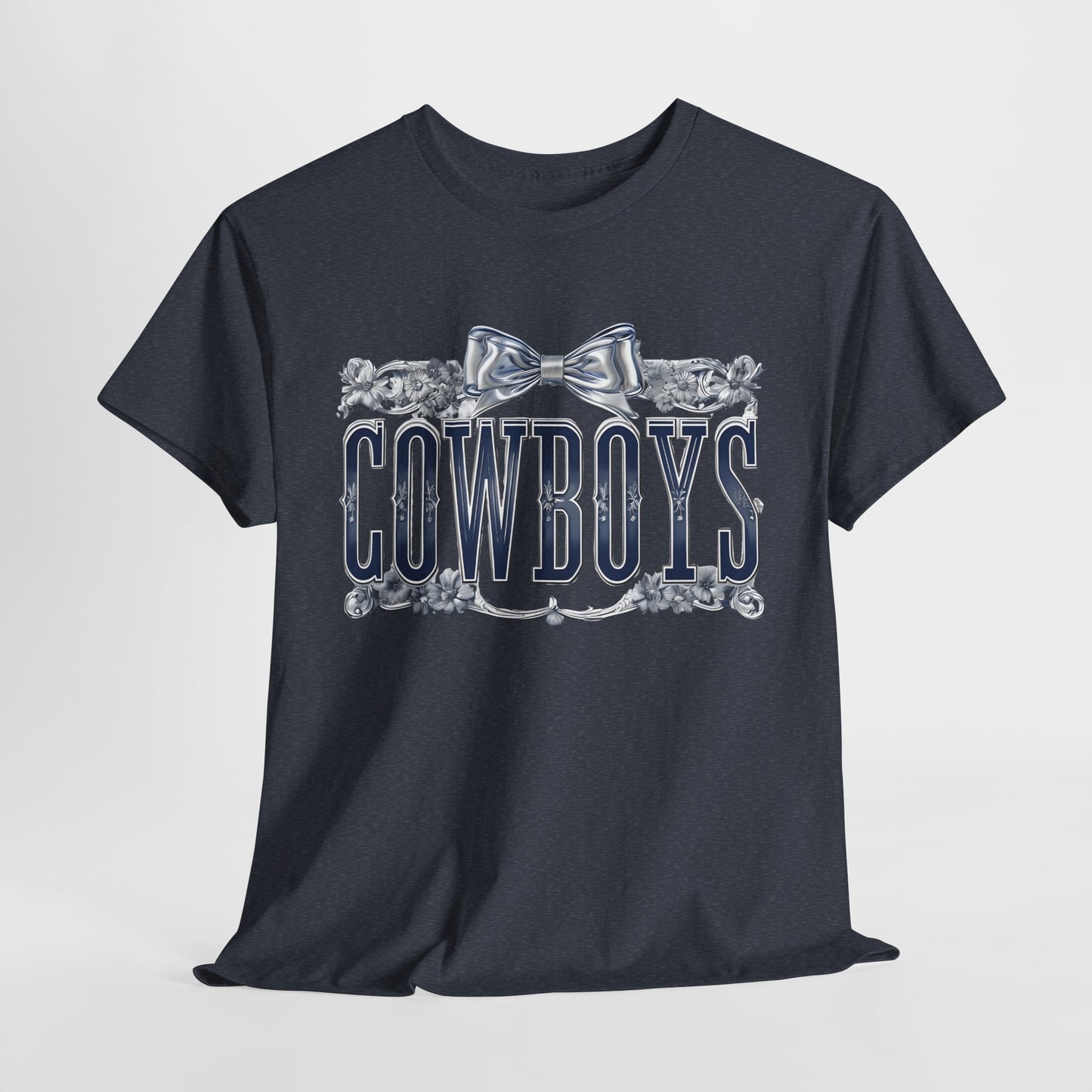 Cowboys Graphic Tee, Unisex Heavy Cotton Tee, Western Wear, Country Music Shirt, Rodeo Style T-Shirt, Gift for Cowboy Fans