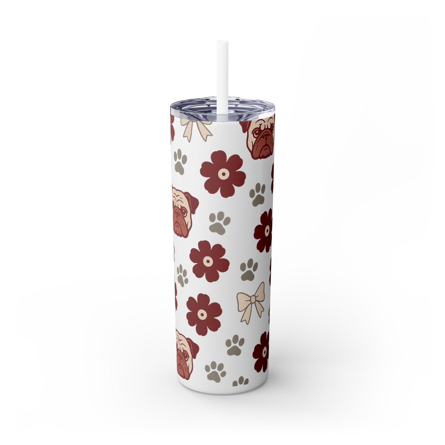 MS Bulldogs Skinny Tumbler, Graduation Gift, Mississippi Game Day, Go Dogs, Starkville, MS.