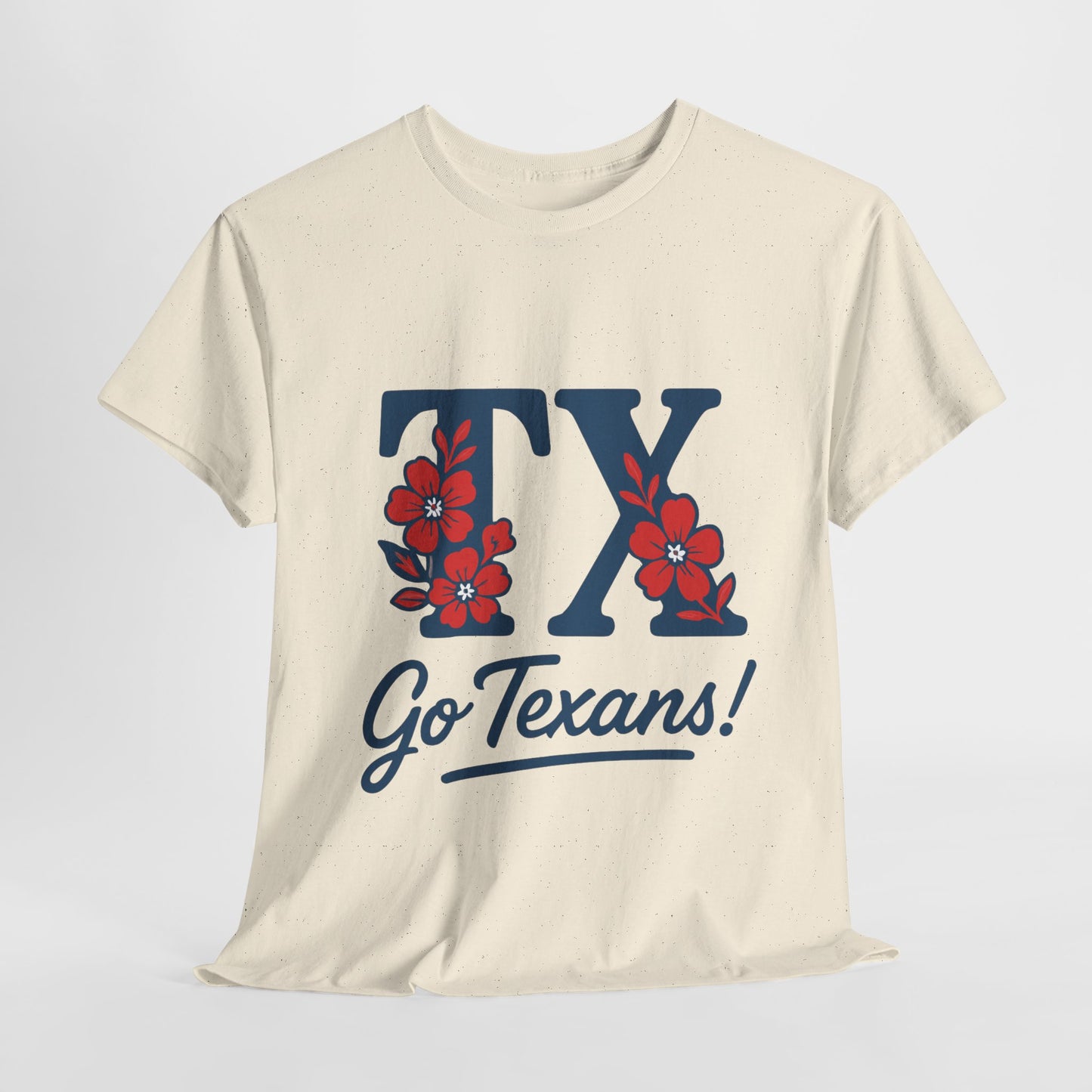 Texas Pride Unisex Cotton Tee | Go Texans! T-Shirt, Casual Wear, Game Day Shirt, Gift for Fans, Spring/Summer Style