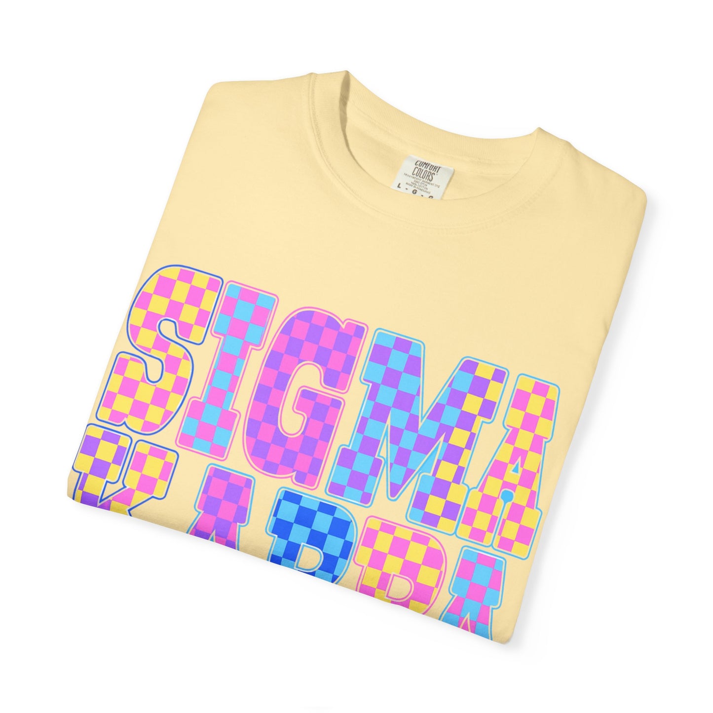 Colorful SigmaKappa T-Shirt - Unisex Garment-Dyed