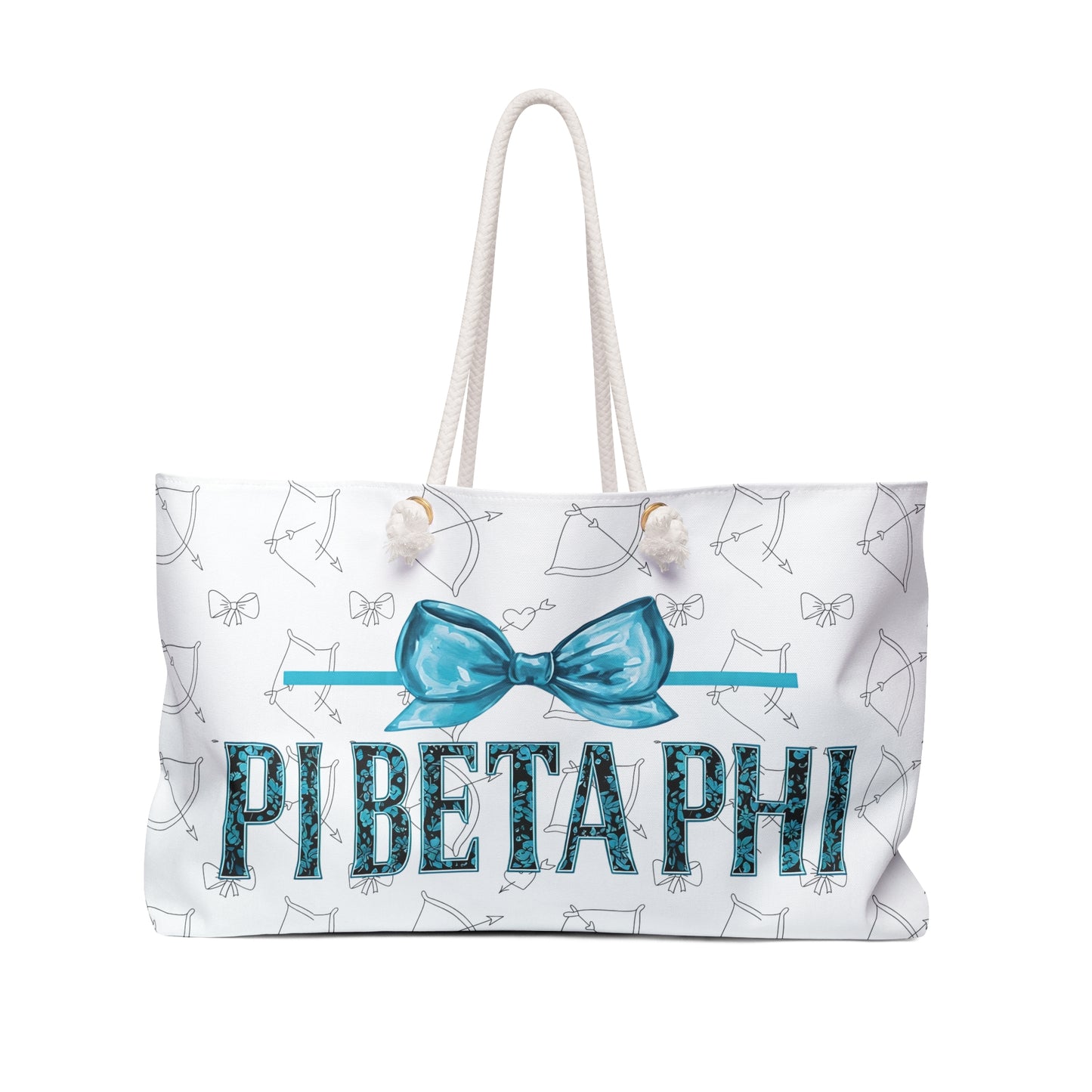 Pi Beta Phi Sorority Weekender Bag - Ideal for Getaways, Gifts, College Life, Travel, Sorority Events