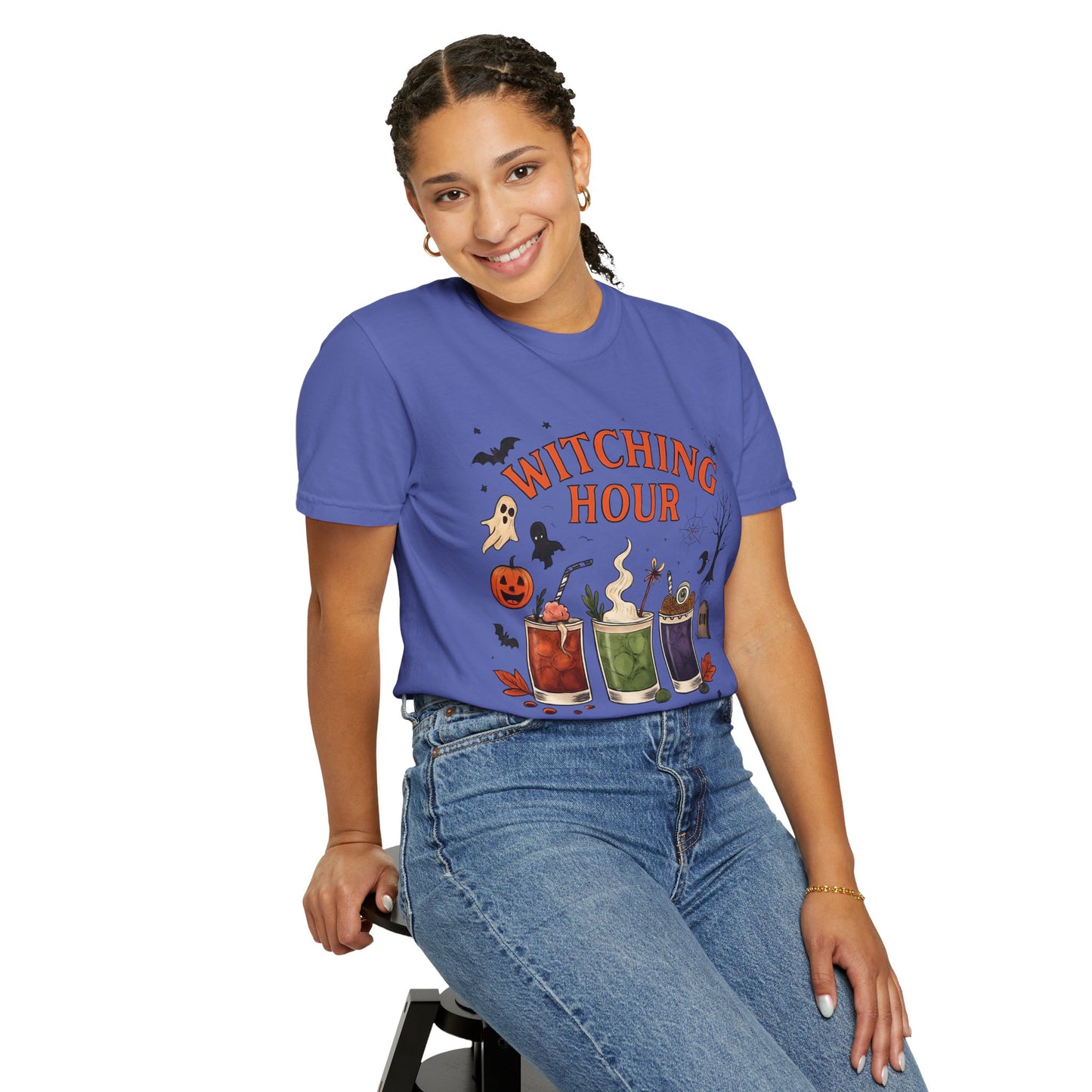 Witching Hour Cocktails T-Shirt | Halloween Apparel