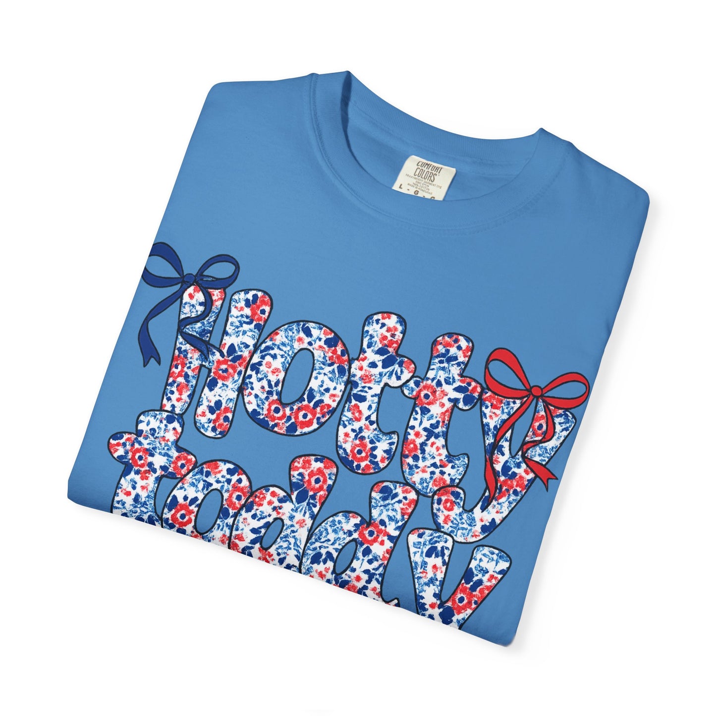 Floral Hotty Toddy Coquette Bow T-Shirt