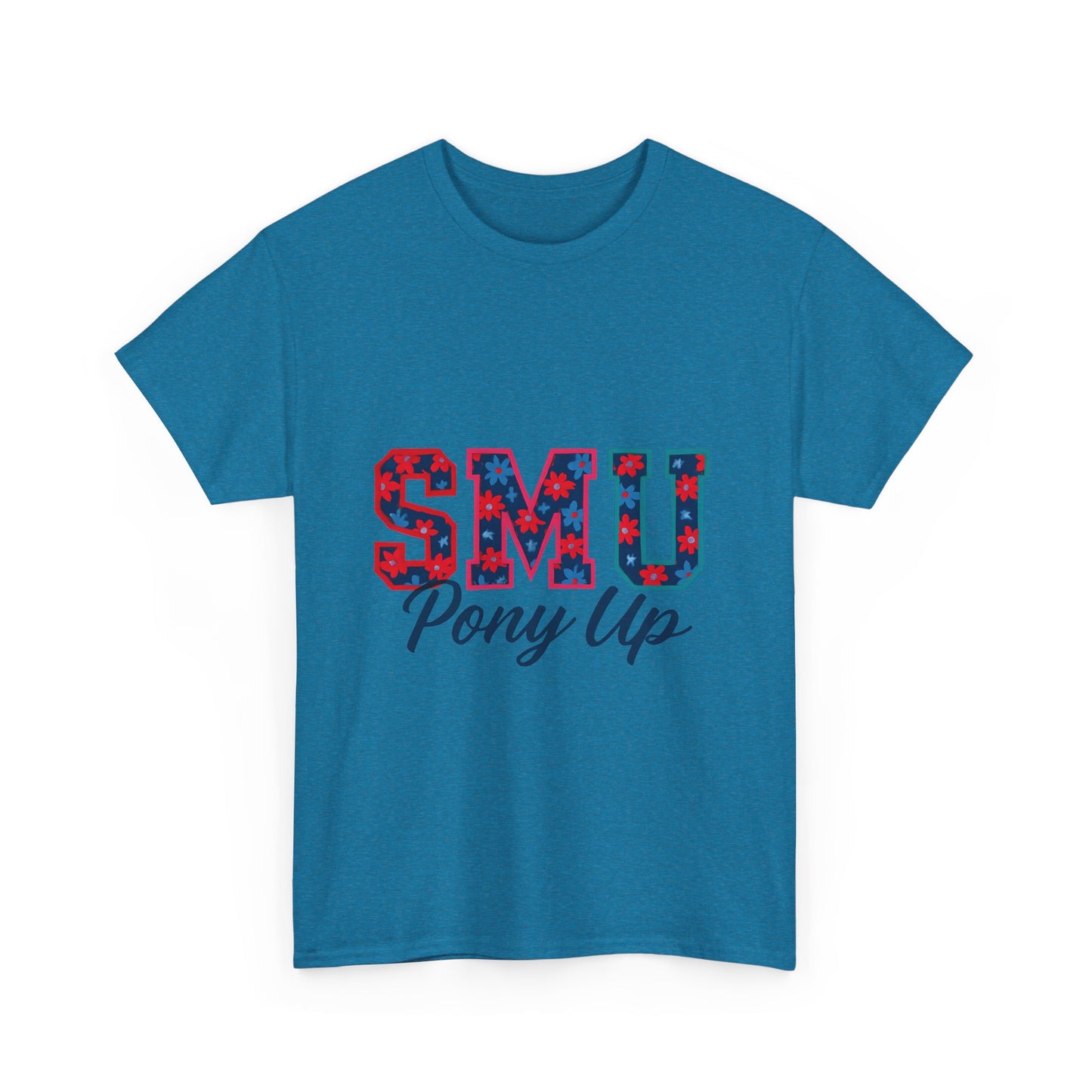 SMU Pony Up Unisex Heavy Cotton Tee, Casual Tees, College Apparel, Perfect Gift for Students, School Spirit Shirt, Comfortable Cotton [...]