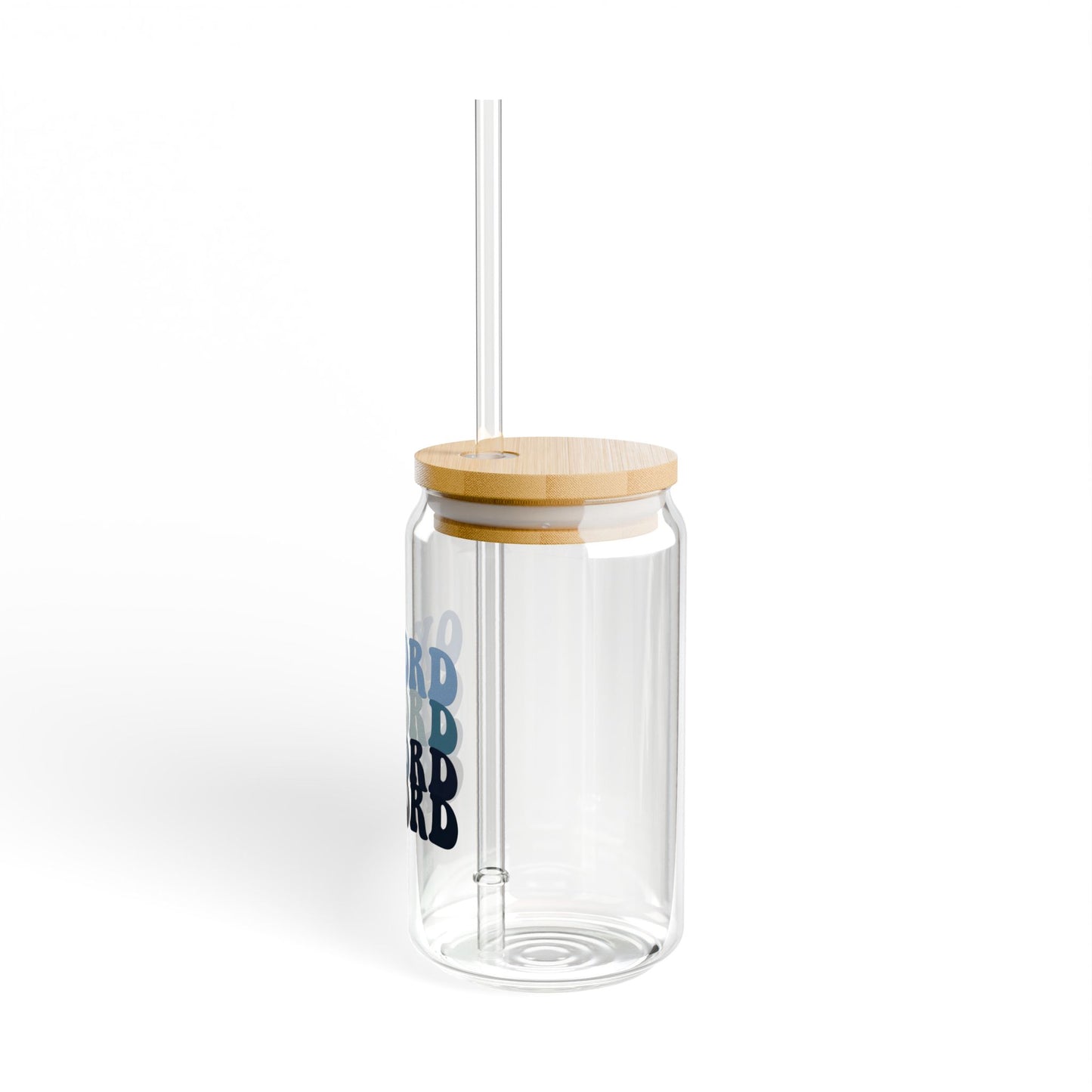 Mississippi Stylish 16oz Sipper Glass with Bamboo Lid - Perfect for Home, Office, or Gifts, Eco-Friendly Water Bottle, Trendy Drinkware for Holidays