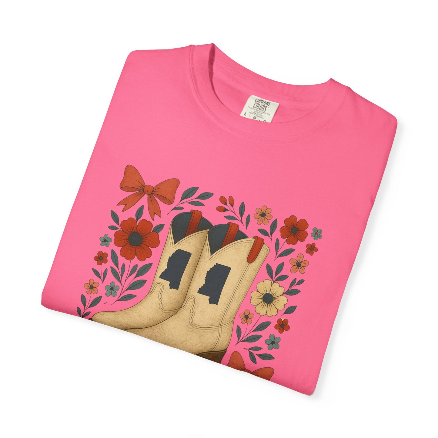 Mississippi Coquette Bow Unisex Tee - Ole Miss Fan Gift
