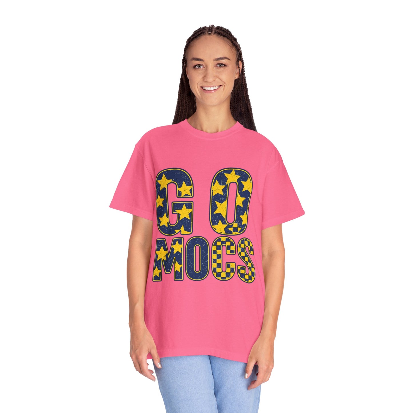 Cheerful 'GO MOCS' Unisex T-Shirt