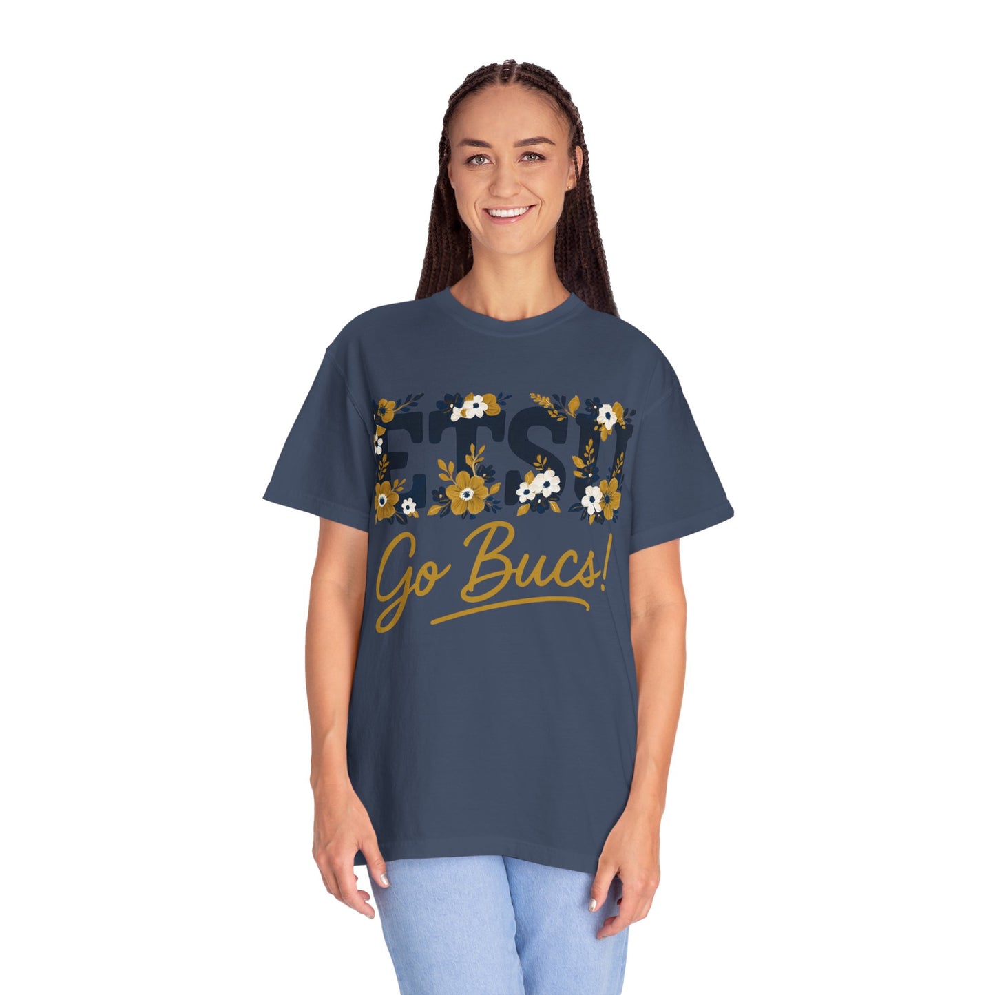 Floral Go Bucs Unisex T-shirt - College Apparel