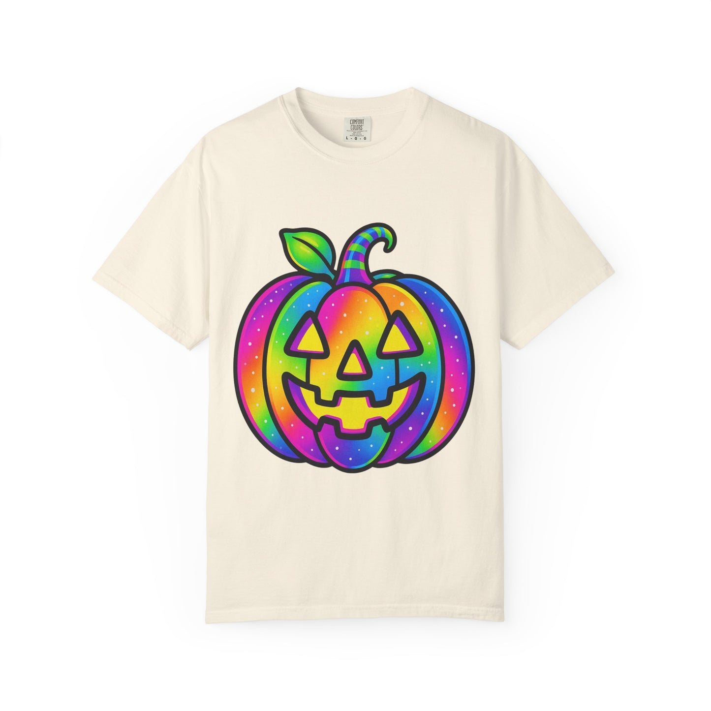 Colorful Pumpkin T-shirt for Halloween
