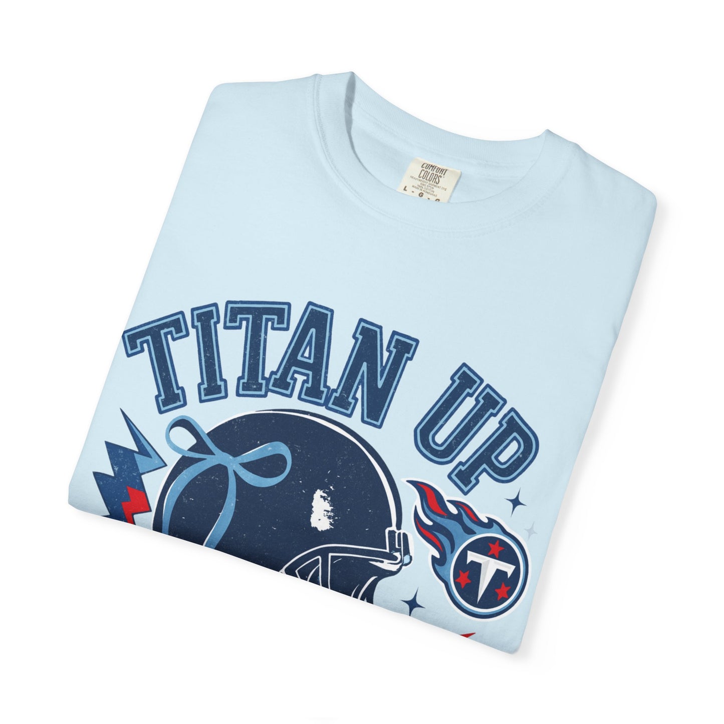titan up tennessee Unisex Football Tee, Titan Up Shirt for Game Day, Casual Sportswear, Tailgating Apparel, Gift for Fans, Team Spirit Top