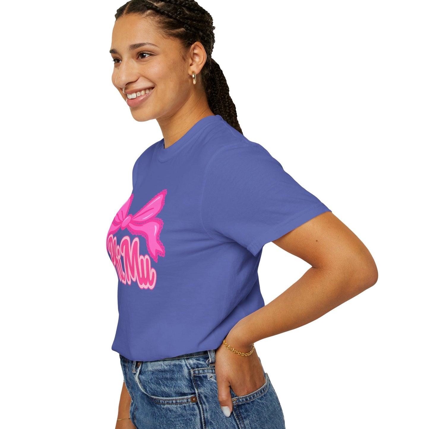 PhiMu Bow Pink Sorority T-Shirt
