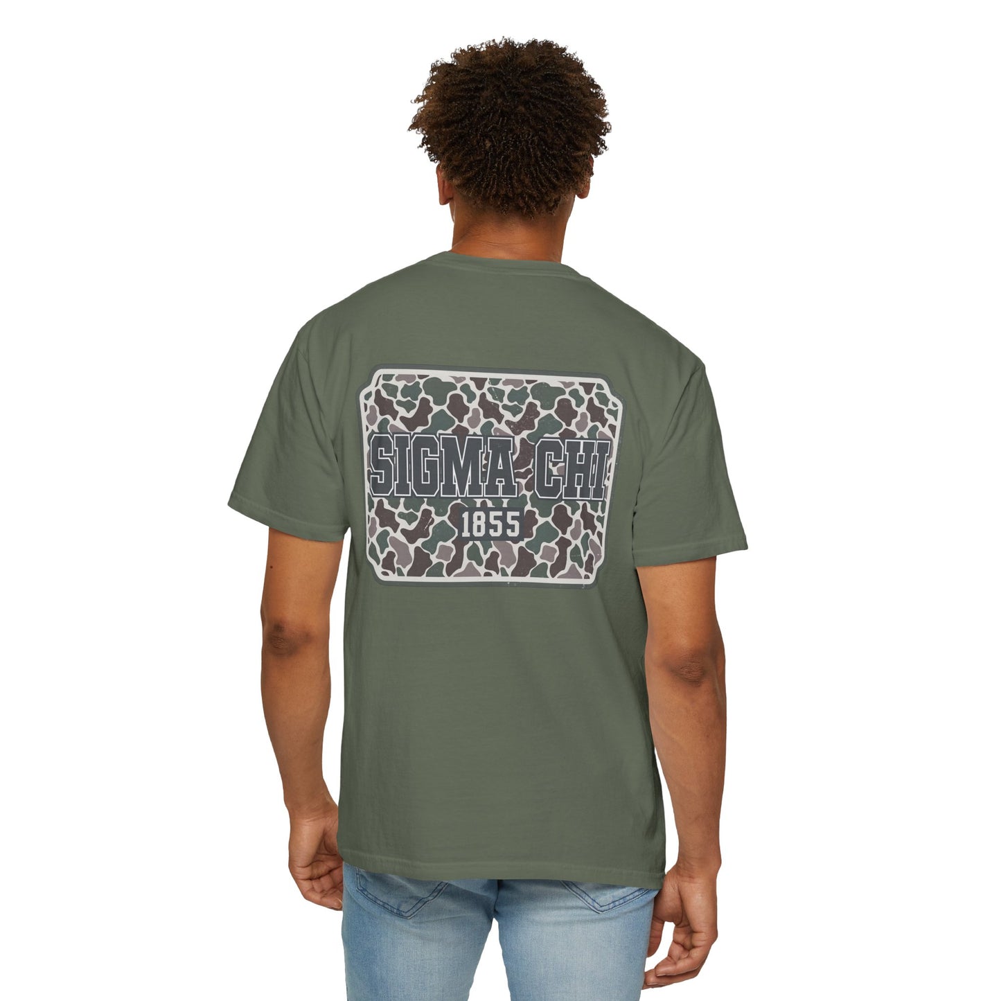 Unisex Garment-Dyed T-Shirt for Sigma Chi Members, Sorority Crew Tee, College Apparel, Fraternity Gear, Graphic Tee for Students, [...]