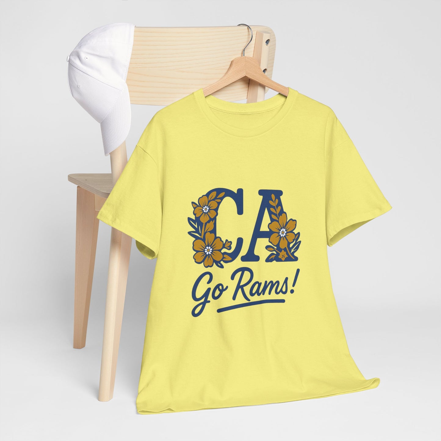 CA Rams Floral Tee