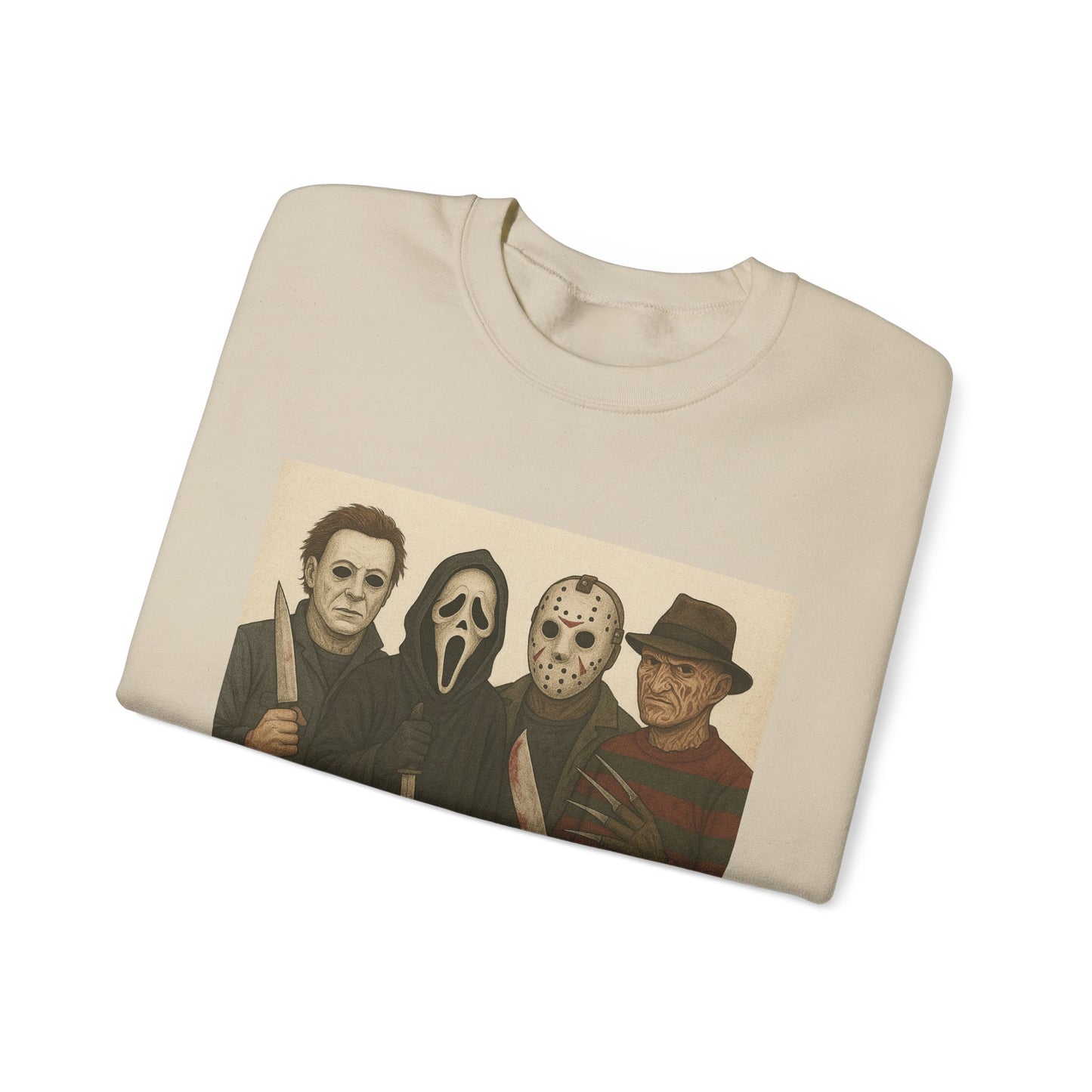 Spooky Movie Crewneck Sweatshirt - Halloween Horror Apparel