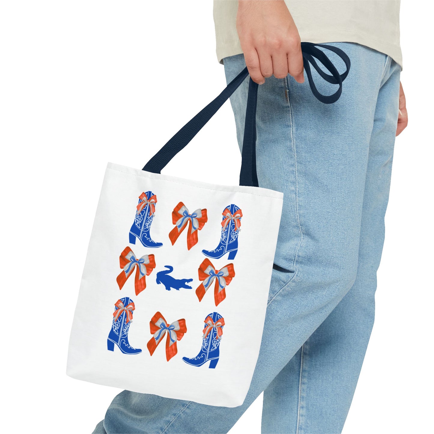 FL gators game day tote bag, UF fan gift, UF alumni, graduation gift, college student gift, chomp! chomp!, florida fan gift, florida game day, go gators