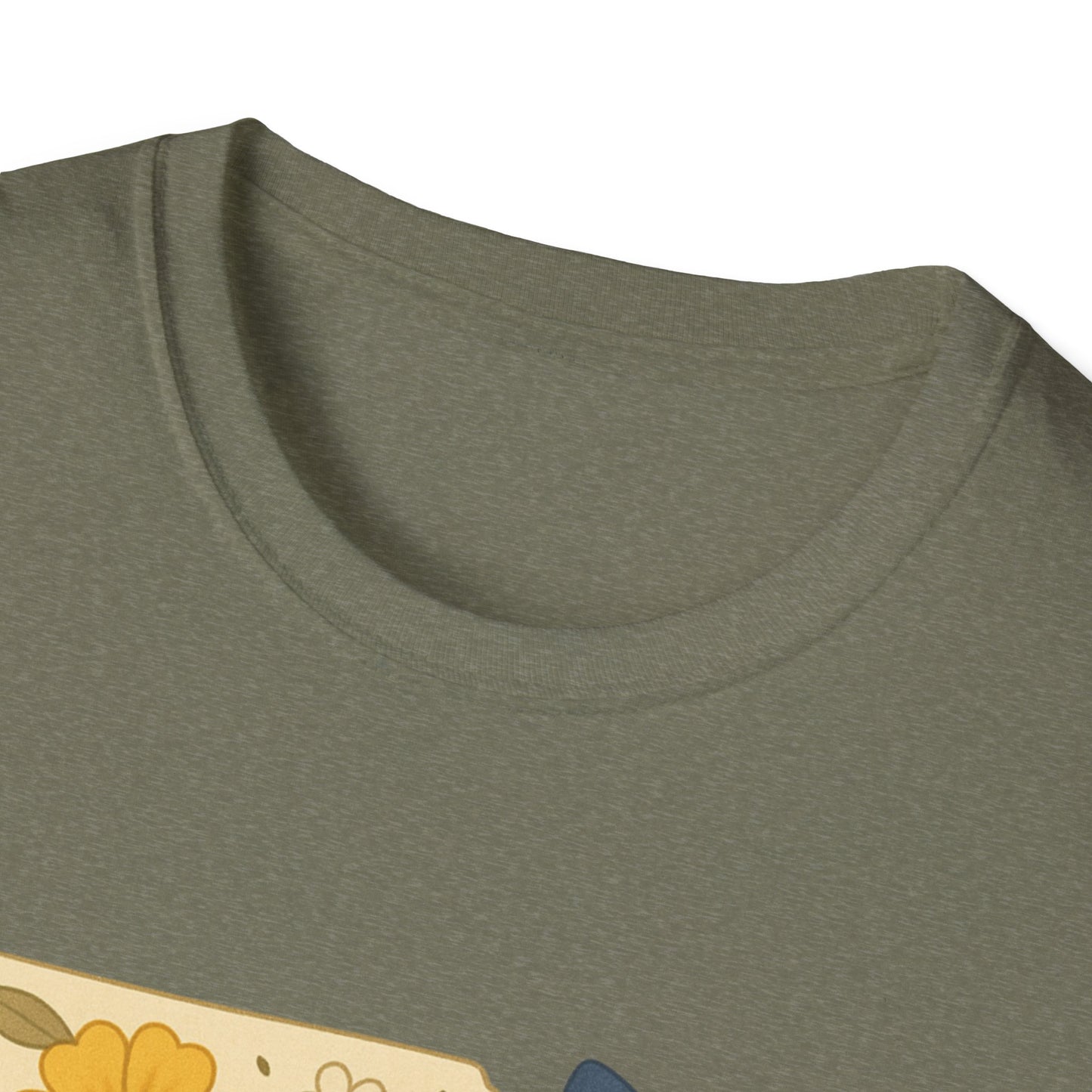 Missouri Floral Unisex T-Shirt, Softstyle Tee, Gift for Her, Spring Fashion, Casual Wear, Personalized Shirt, Eco-Friendly Apparel