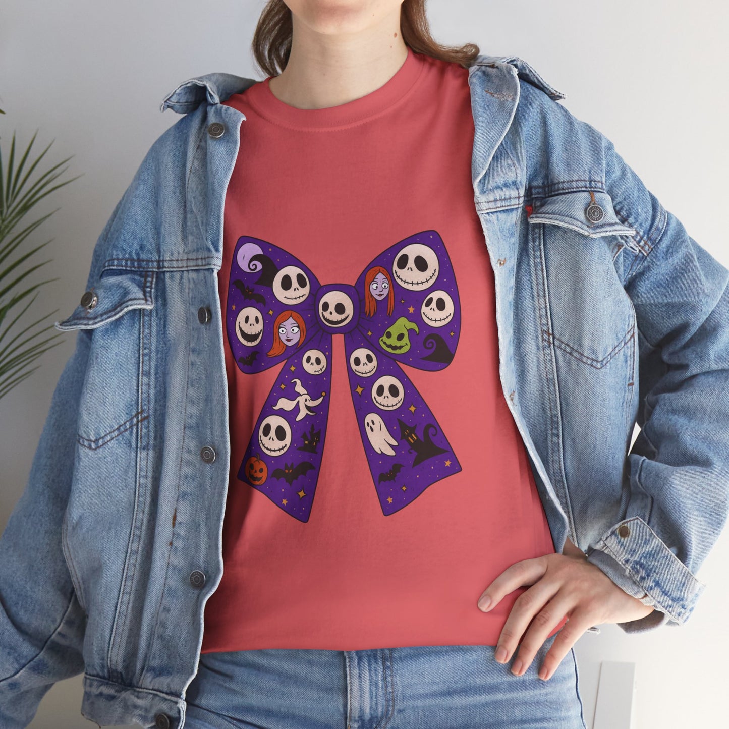 Halloween Themed Unisex Tee, Spooky T-Shirt, Cute Graphic Shirt, Gift for Halloween Lovers, Festive Casual Wear