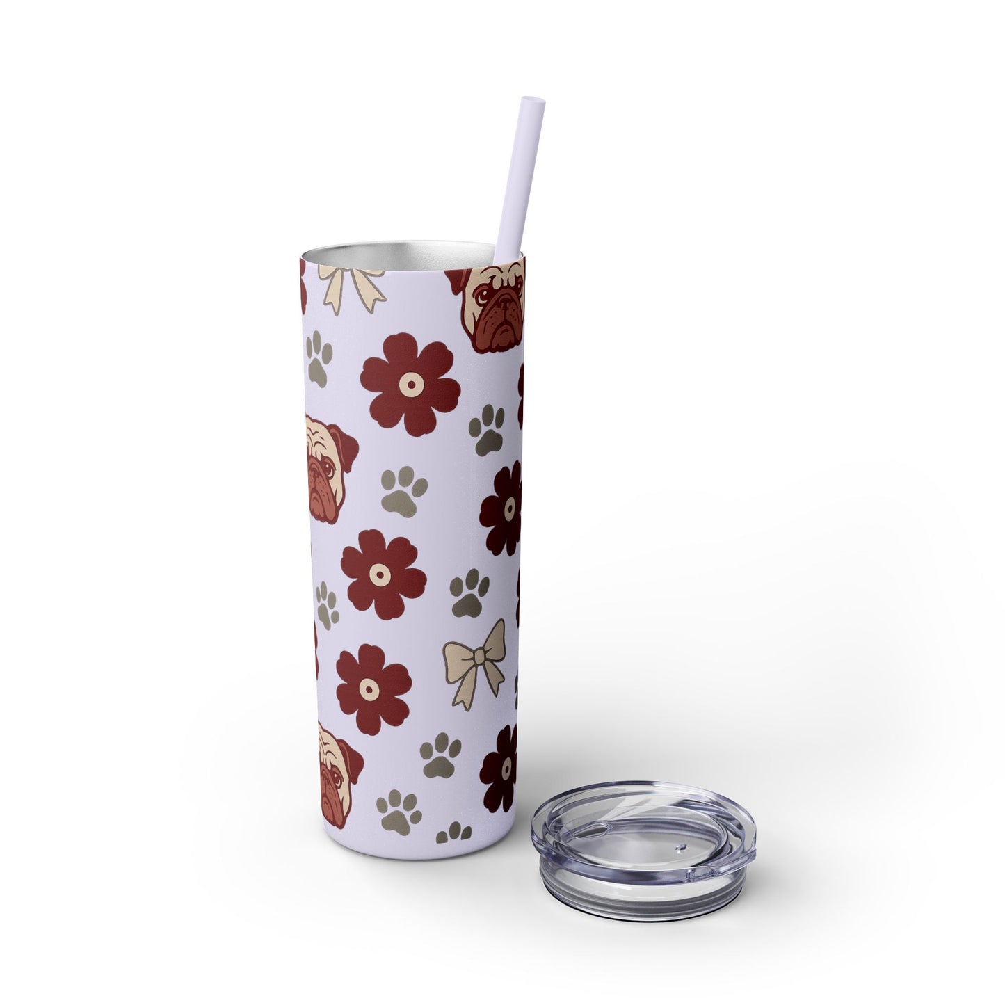 MS Bulldogs Skinny Tumbler, Graduation Gift, Mississippi Game Day, Go Dogs, Starkville, MS.