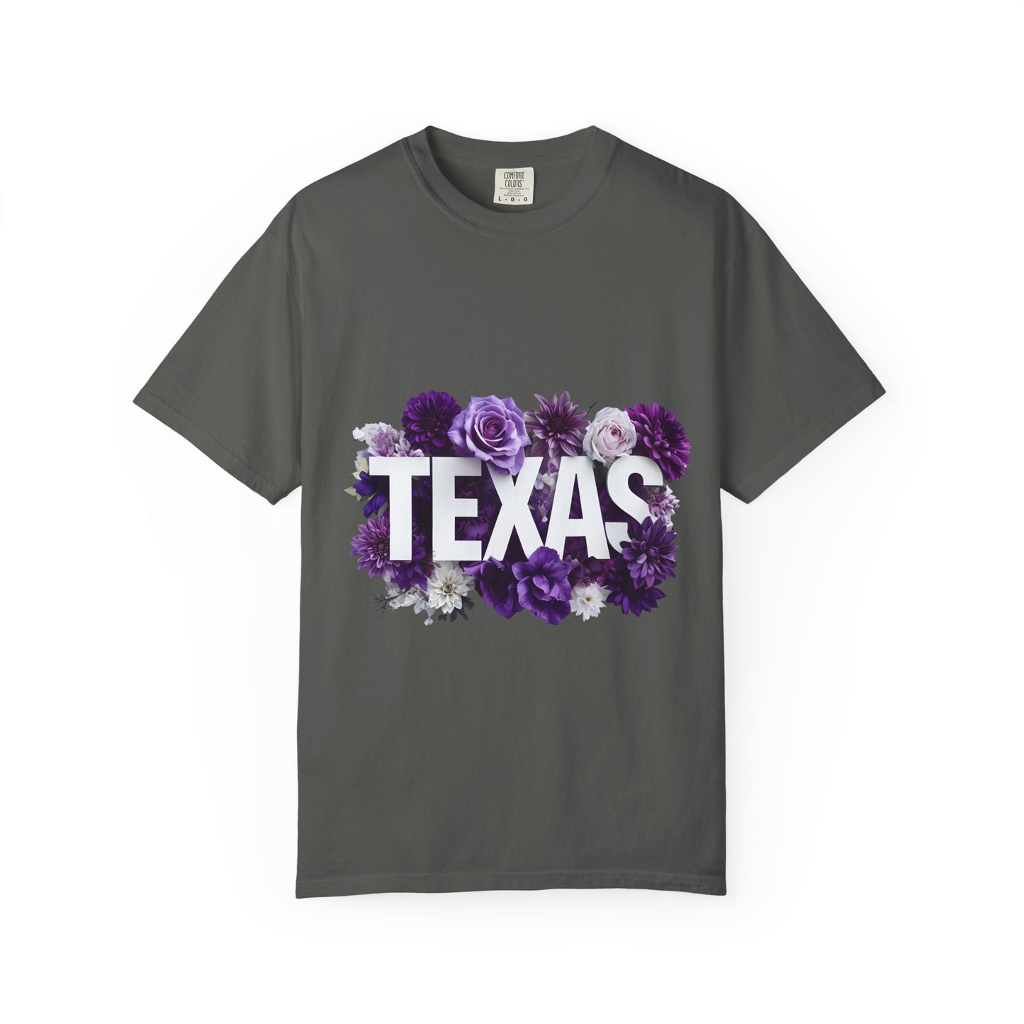 Texas Floral T-Shirt, Unisex Aesthetic Tee, Summer Outfit, Gift for Texan, Casual Style Shirt, Travel Souvenir Shirt