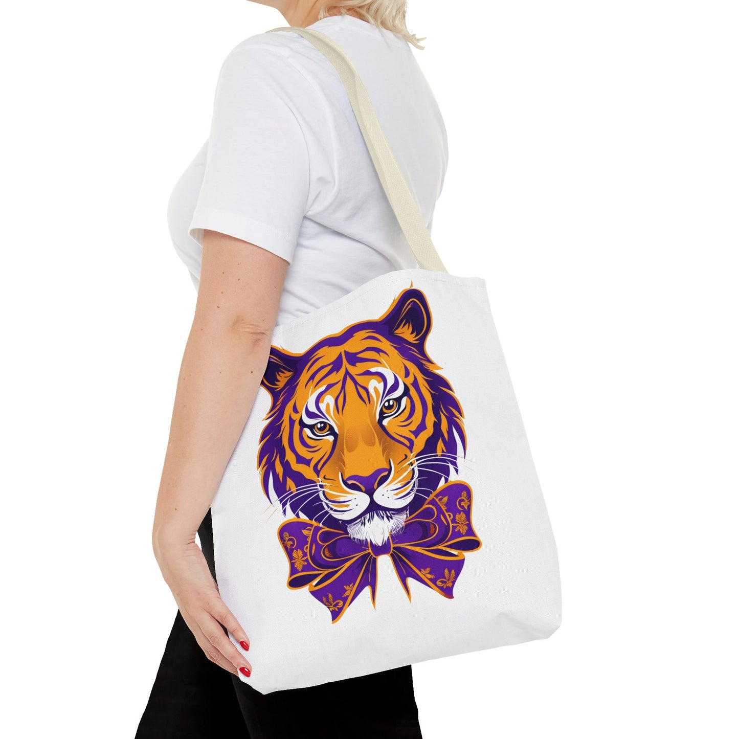 Majestic Tiger Tote Bag, Bold Animal Print, Eco-Friendly Shopping Bag, Personalized Gift, Fashionable Beach Tote, Stylish Everyday Carryall