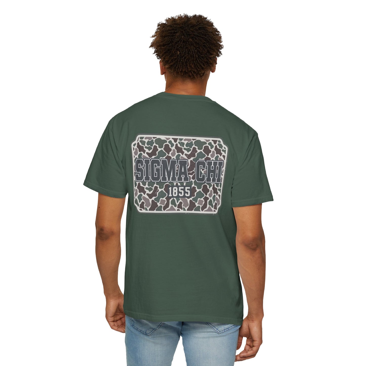 Unisex Garment-Dyed T-Shirt for Sigma Chi Members, Sorority Crew Tee, College Apparel, Fraternity Gear, Graphic Tee for Students, [...]