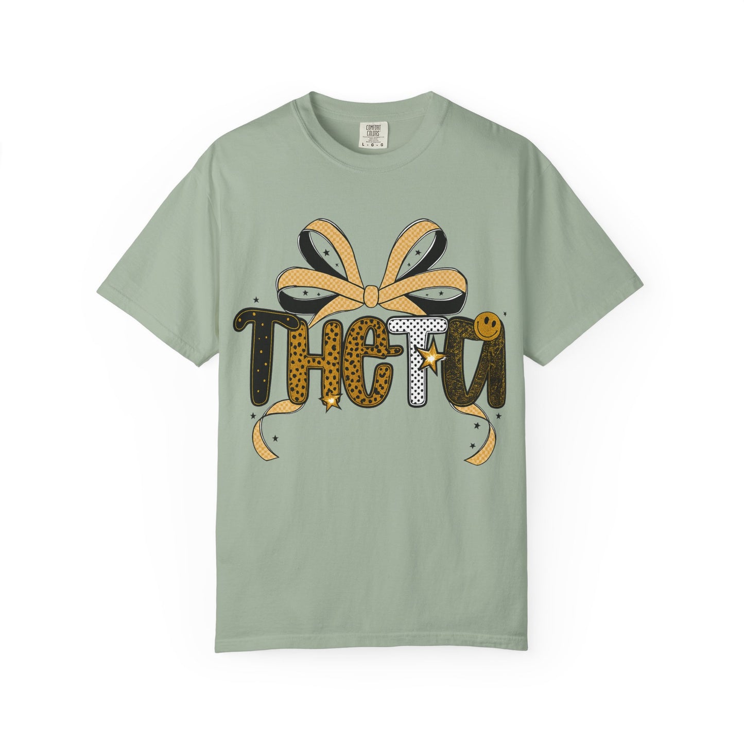 Theta Leopard Print Unisex T-shirt - Sisterhood Gift for Greek Life