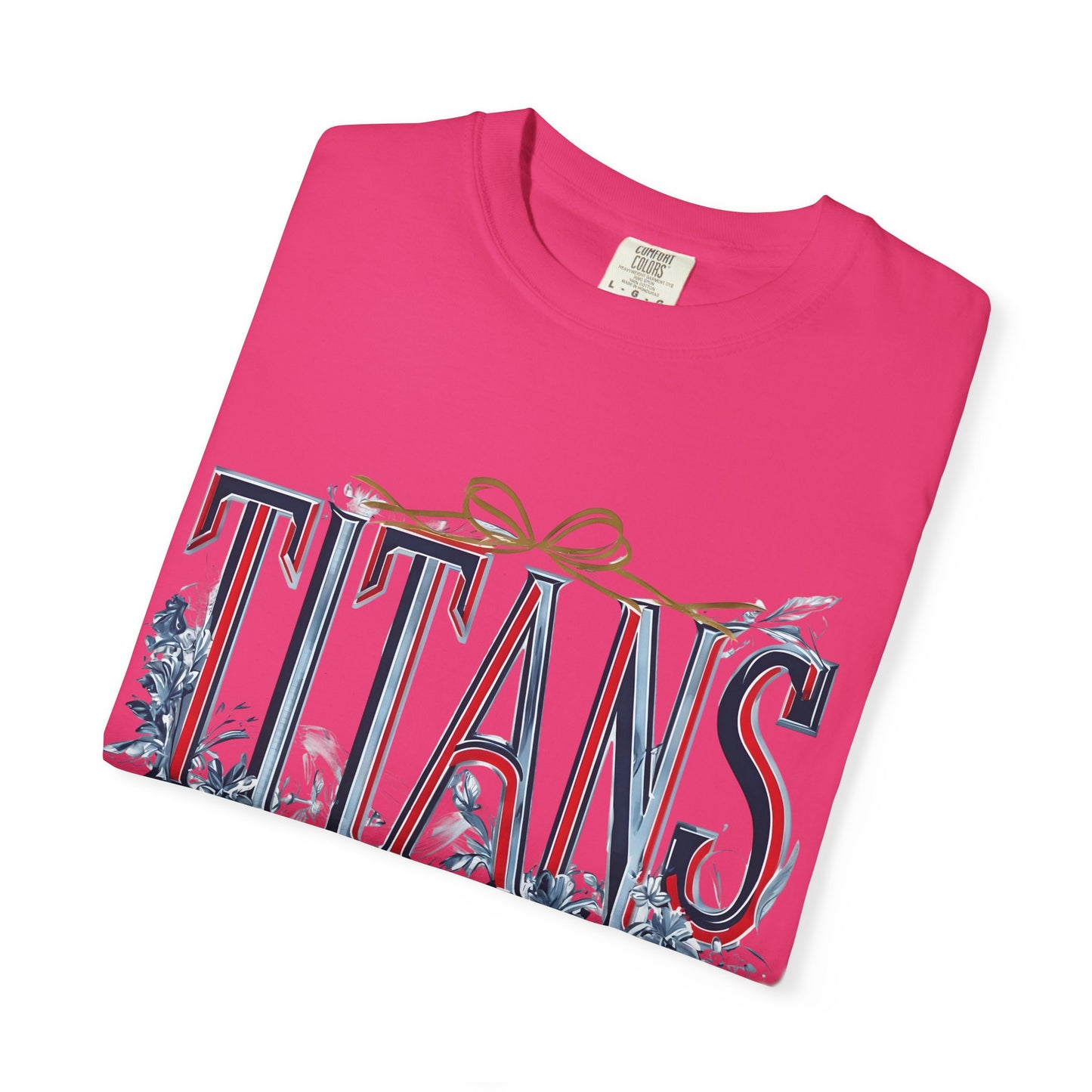 Floral Titans Garment-Dyed T-Shirt