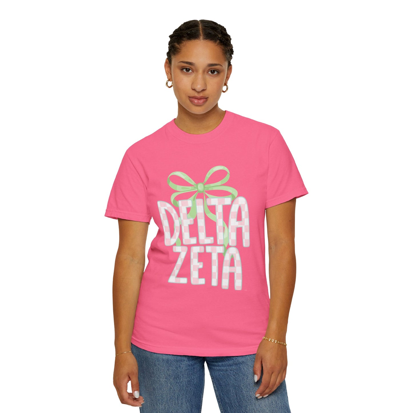 Garment-Dyed T-shirt - Cozy Sorority Tee
