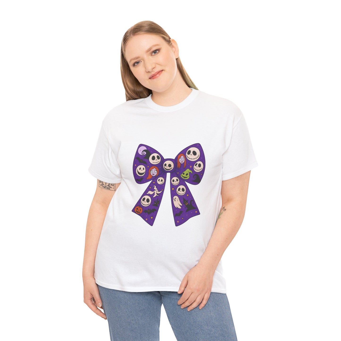 Halloween Themed Unisex Tee, Spooky T-Shirt, Cute Graphic Shirt, Gift for Halloween Lovers, Festive Casual Wear