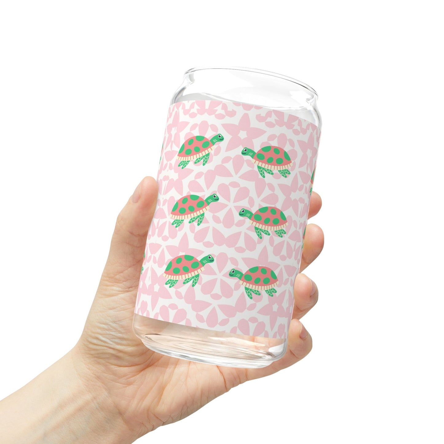 Delta Zeta Charming 16oz Sipper Glass with Eco-Friendly Bamboo Lid, Perfect for Smoothies, Juices, Parties, Summer Gatherings, Gifts