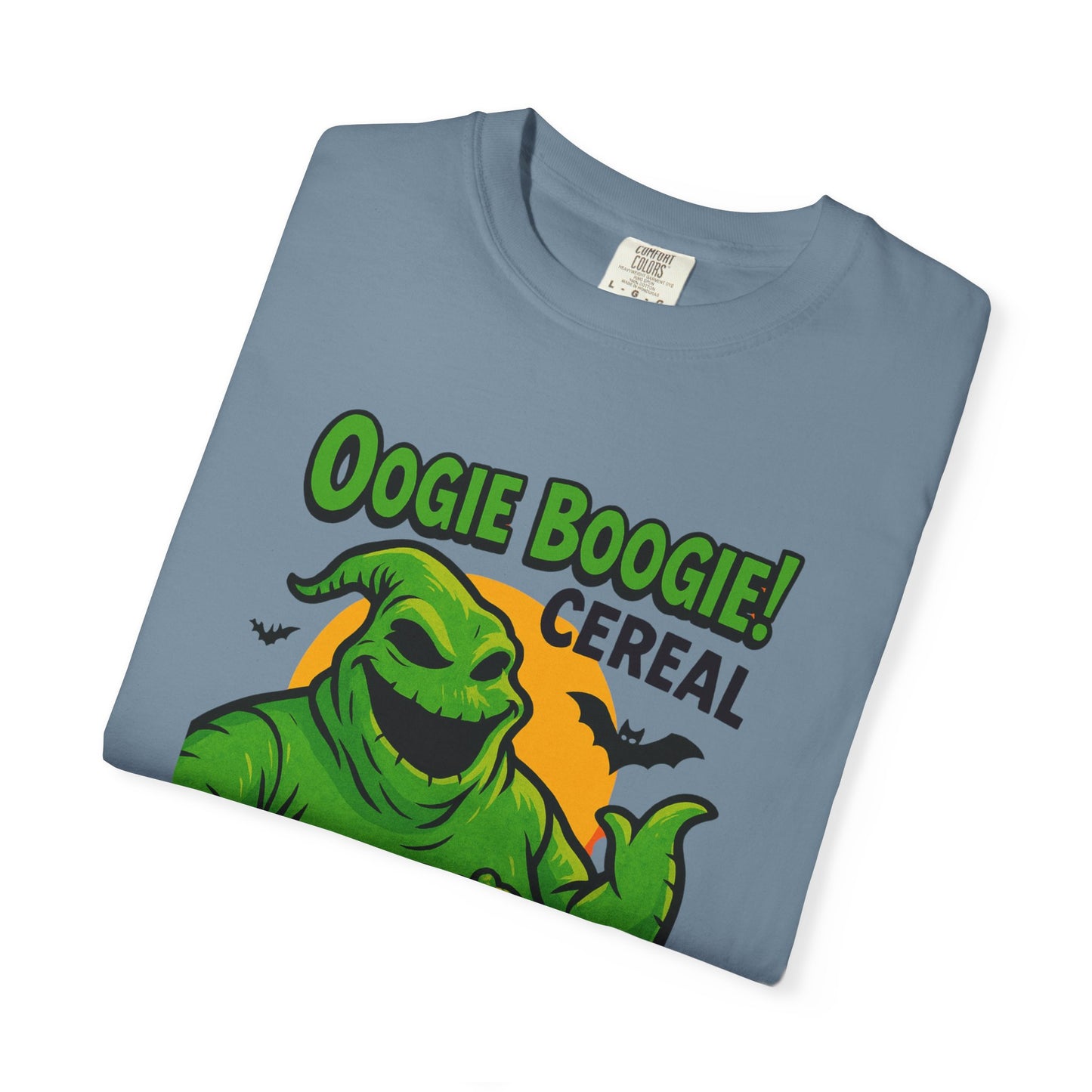Oogie Boogie Cereal Unisex T-Shirt, Halloween Tee, Cartoon Apparel, Gifts for Fans, Unique Graphic Shirt, Spooky Style