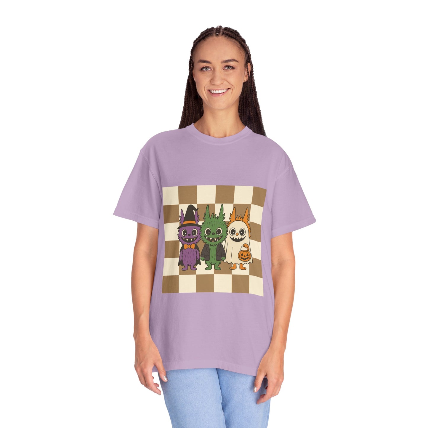 Cute Halloween Monster T-Shirt, Spooky Graphic Tee, Fall Apparel, Unisex Shirt, Trick or Treat, Halloween Party Outfit