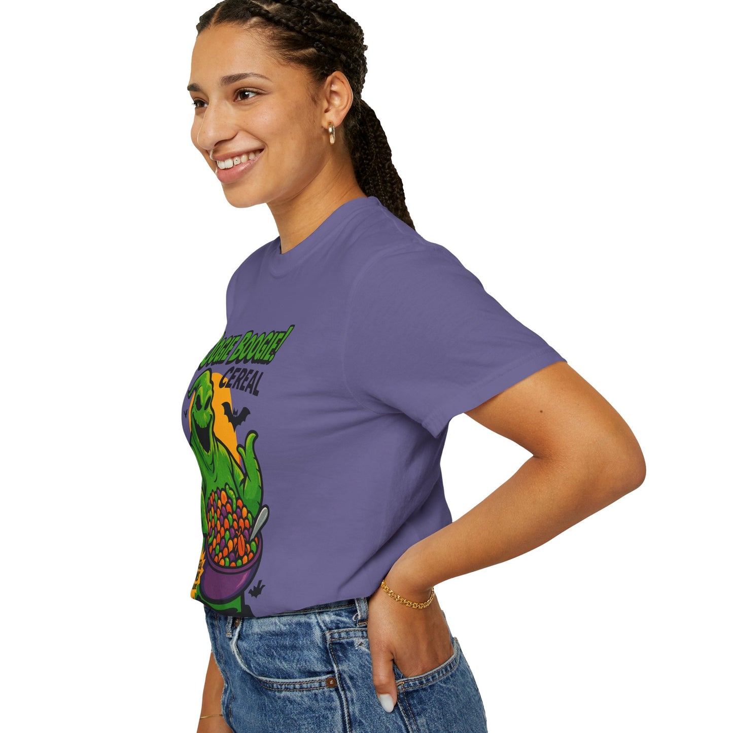 Oogie Boogie Cereal Unisex T-Shirt, Halloween Tee, Cartoon Apparel, Gifts for Fans, Unique Graphic Shirt, Spooky Style