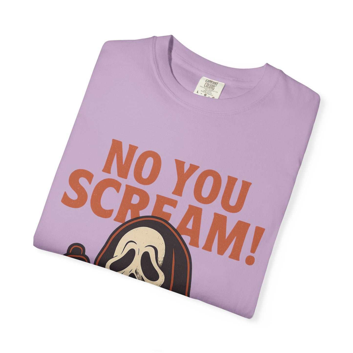 Unisex Horror-Themed T-shirt | Fun Scream Design for Halloween, Costume Parties, Movie Nights, Gift for Horror Fans