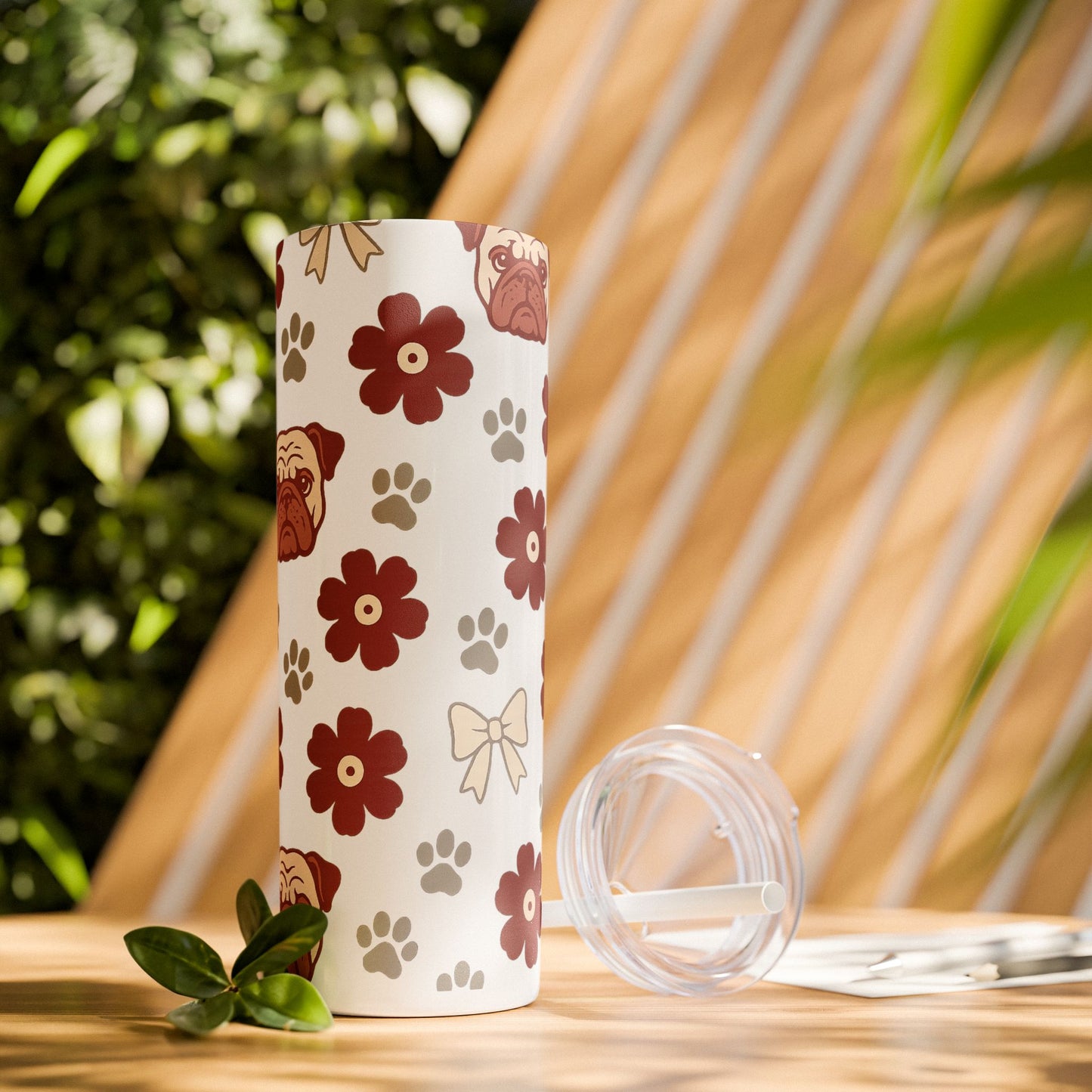 MS Bulldogs Skinny Tumbler, Graduation Gift, Mississippi Game Day, Go Dogs, Starkville, MS.