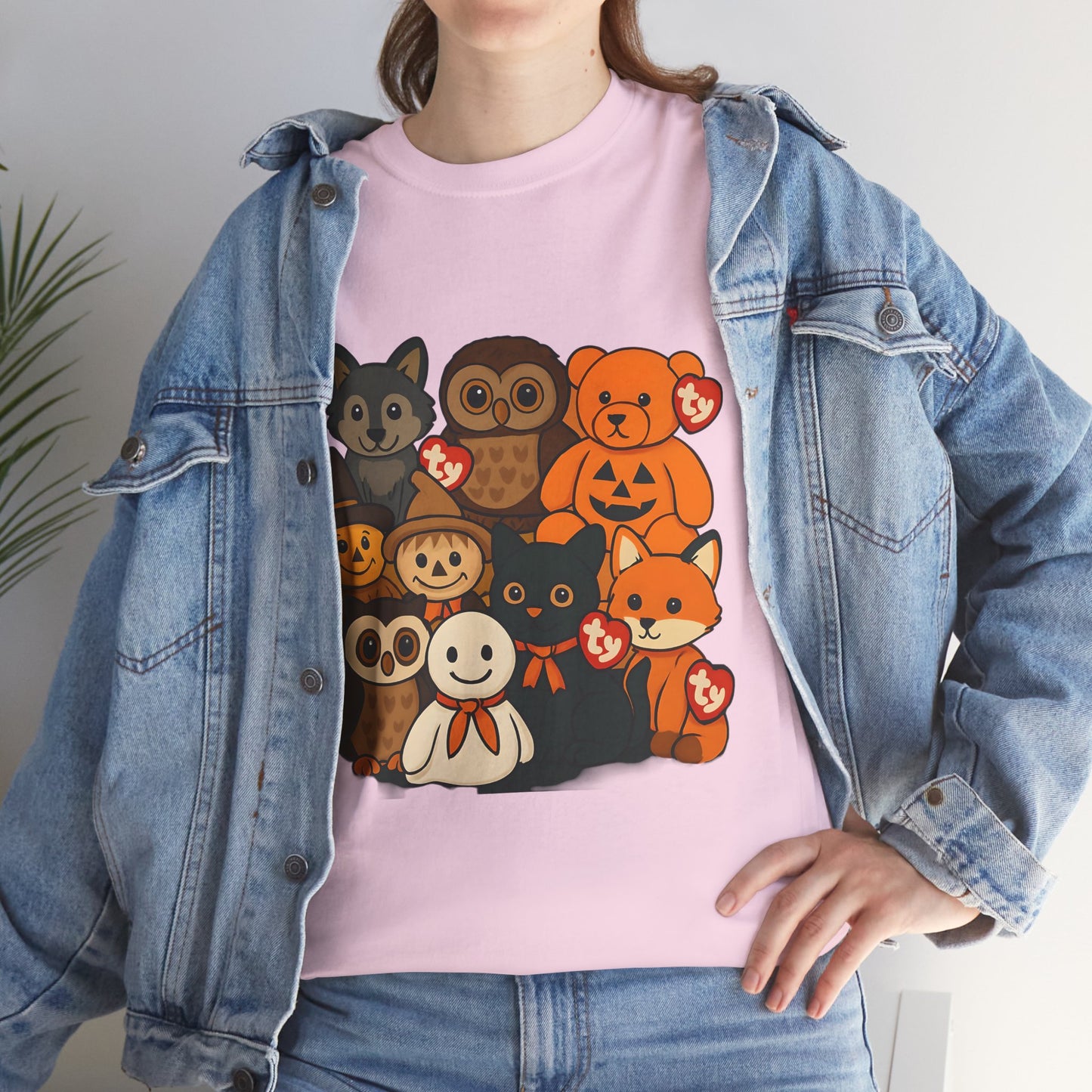 Halloween Unisex Tee - Ty Beanie Babies Design