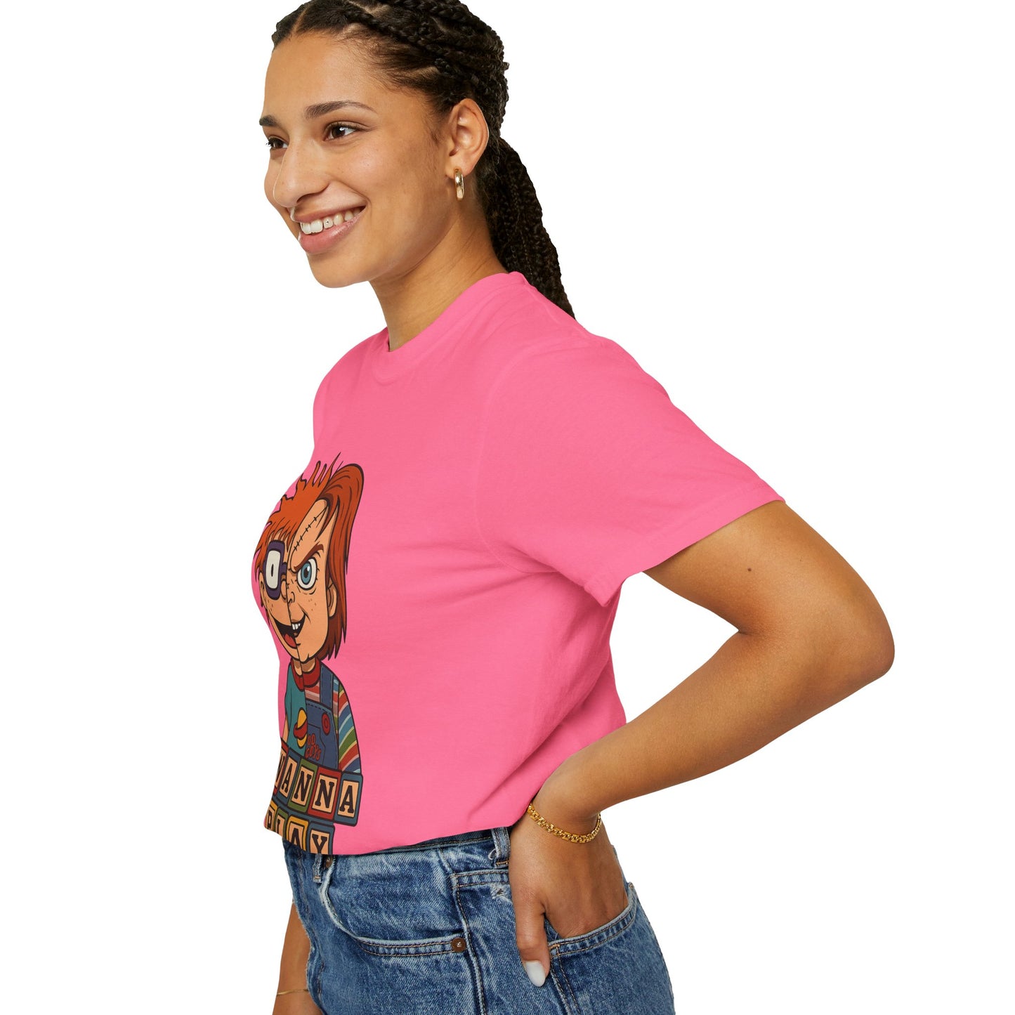 Two Faced Halloween Chucky-Inspired Unisex T-Shirt