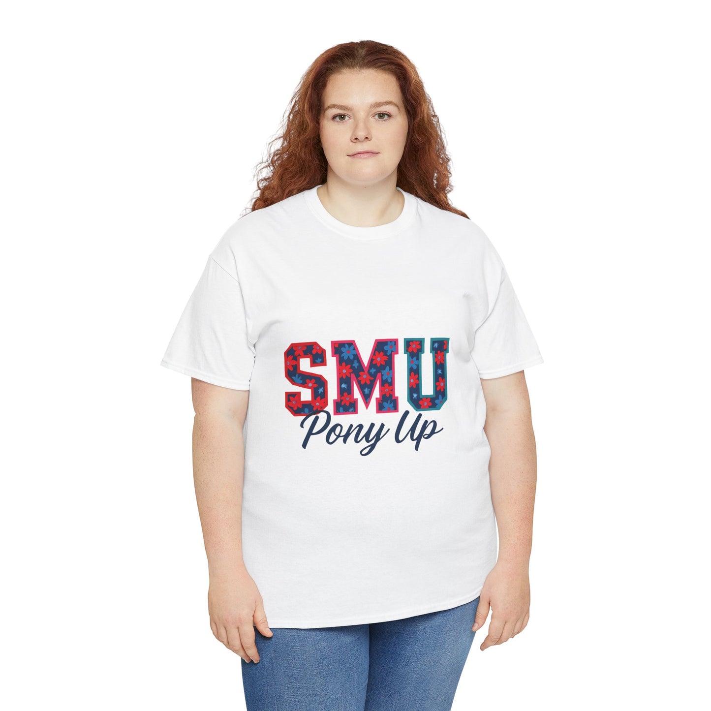 SMU Pony Up Unisex Heavy Cotton Tee, Casual Tees, College Apparel, Perfect Gift for Students, School Spirit Shirt, Comfortable Cotton [...]