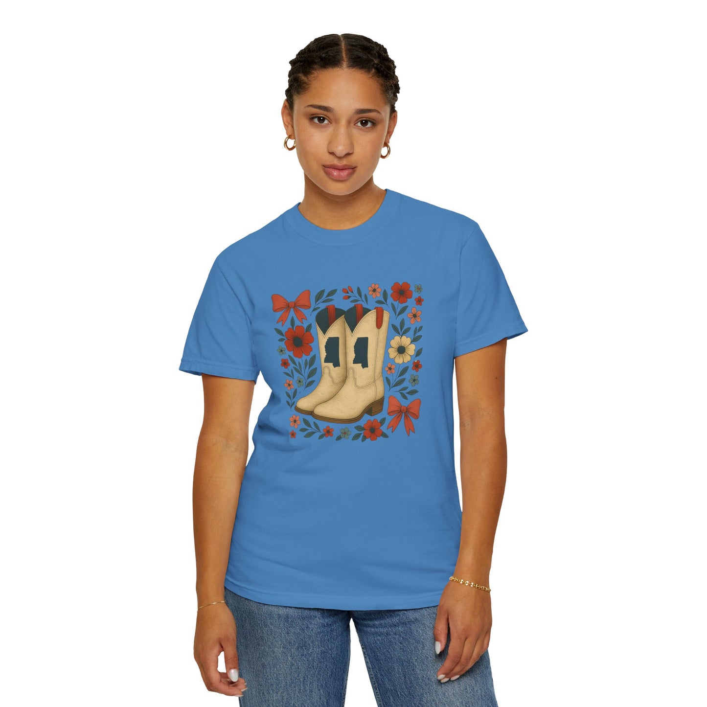 Mississippi Coquette Bow Unisex Tee - Ole Miss Fan Gift