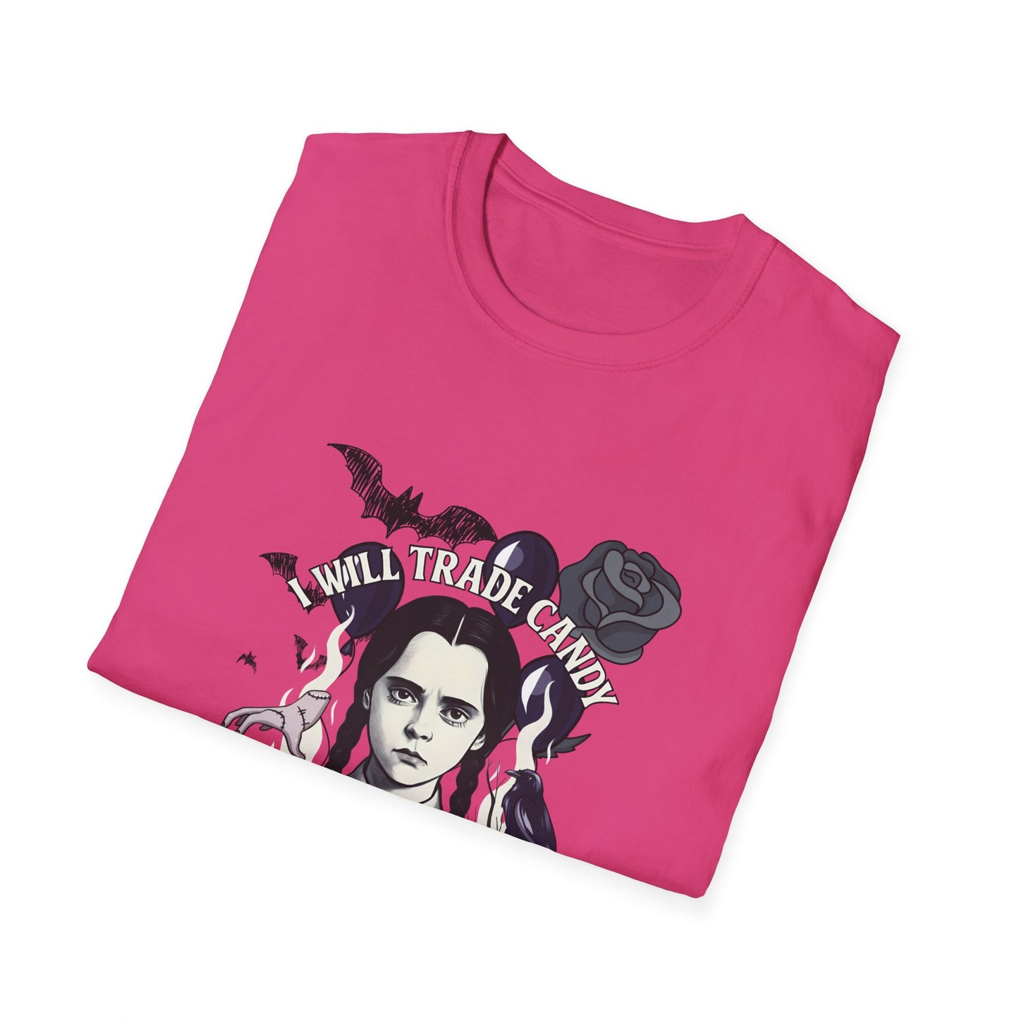 Gothic Family Tribute Unisex Tee - Halloween Dark Aesthetic Apparel