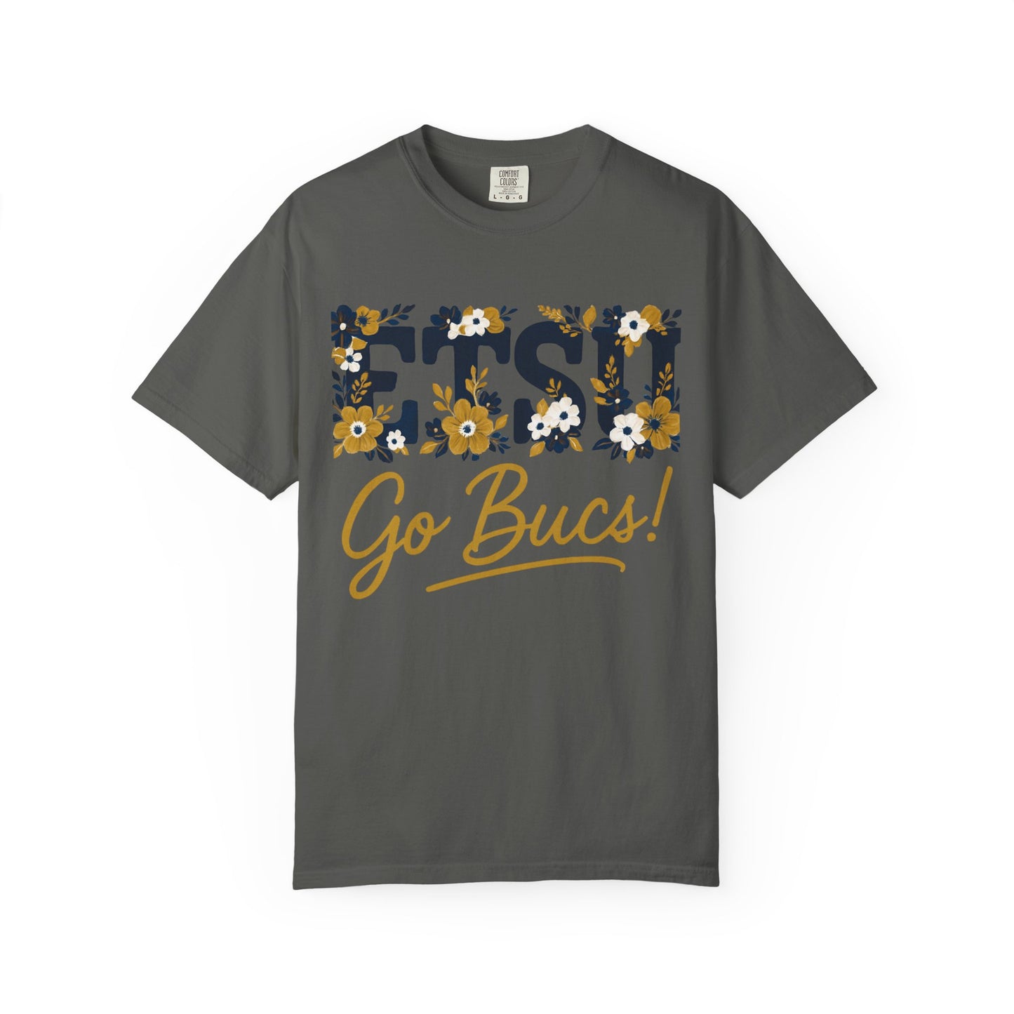 Floral Go Bucs Unisex T-shirt - College Apparel