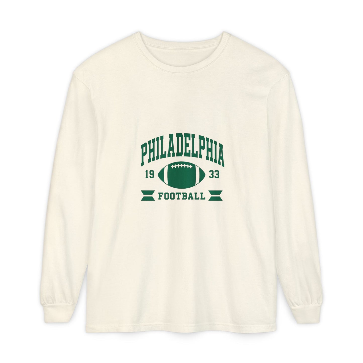 Vintage Philadelphia Football Long Sleeve T-Shirt
