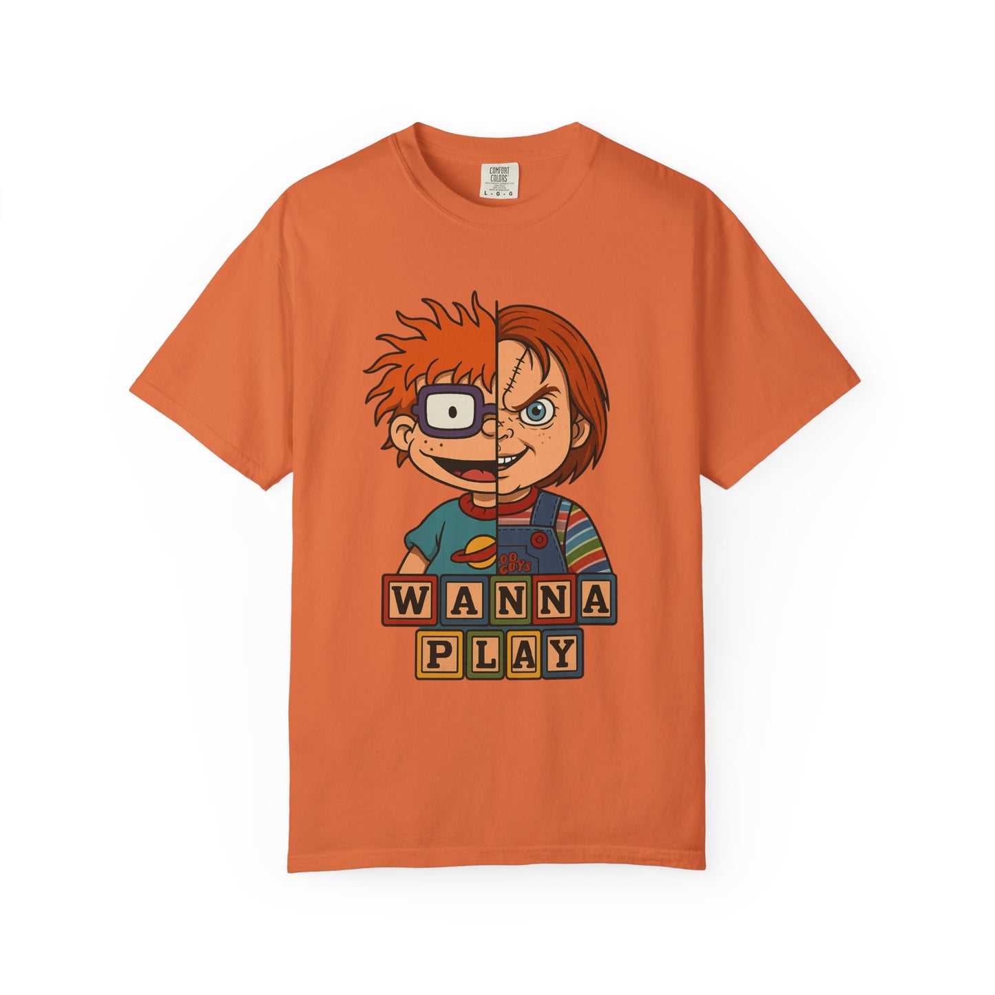 Two Faced Halloween Chucky-Inspired Unisex T-Shirt